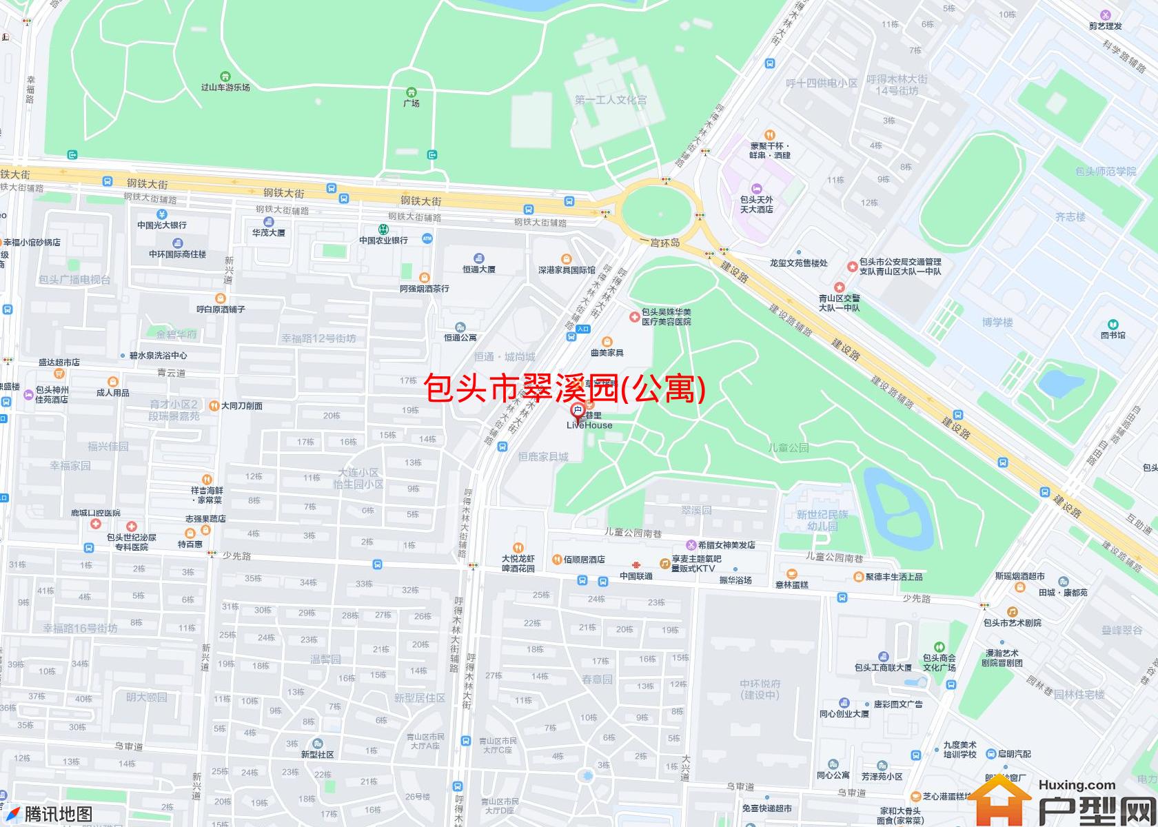翠溪园(公寓)小区 - 户型网