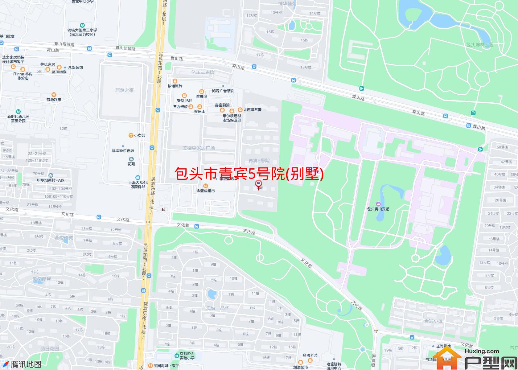 青宾5号院(别墅)小区 - 户型网