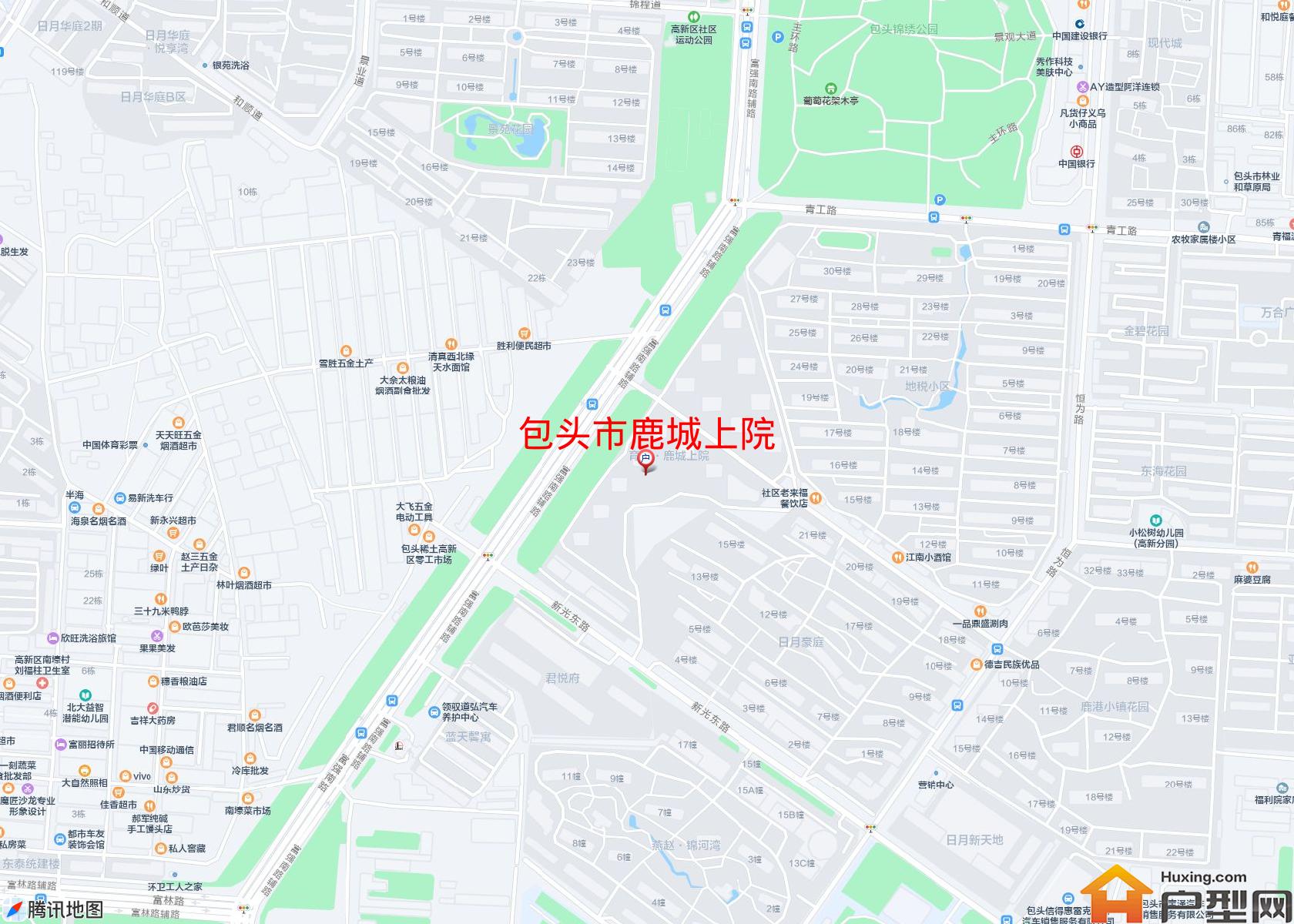 鹿城上院小区 - 户型网