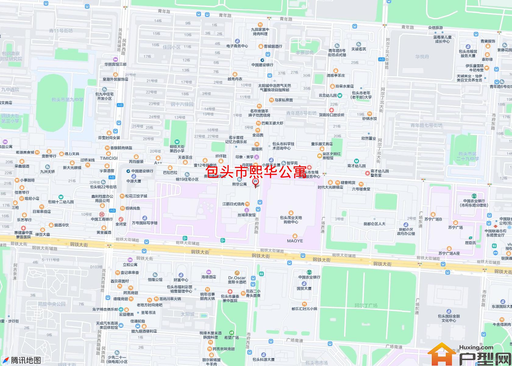熙华公寓小区 - 户型网