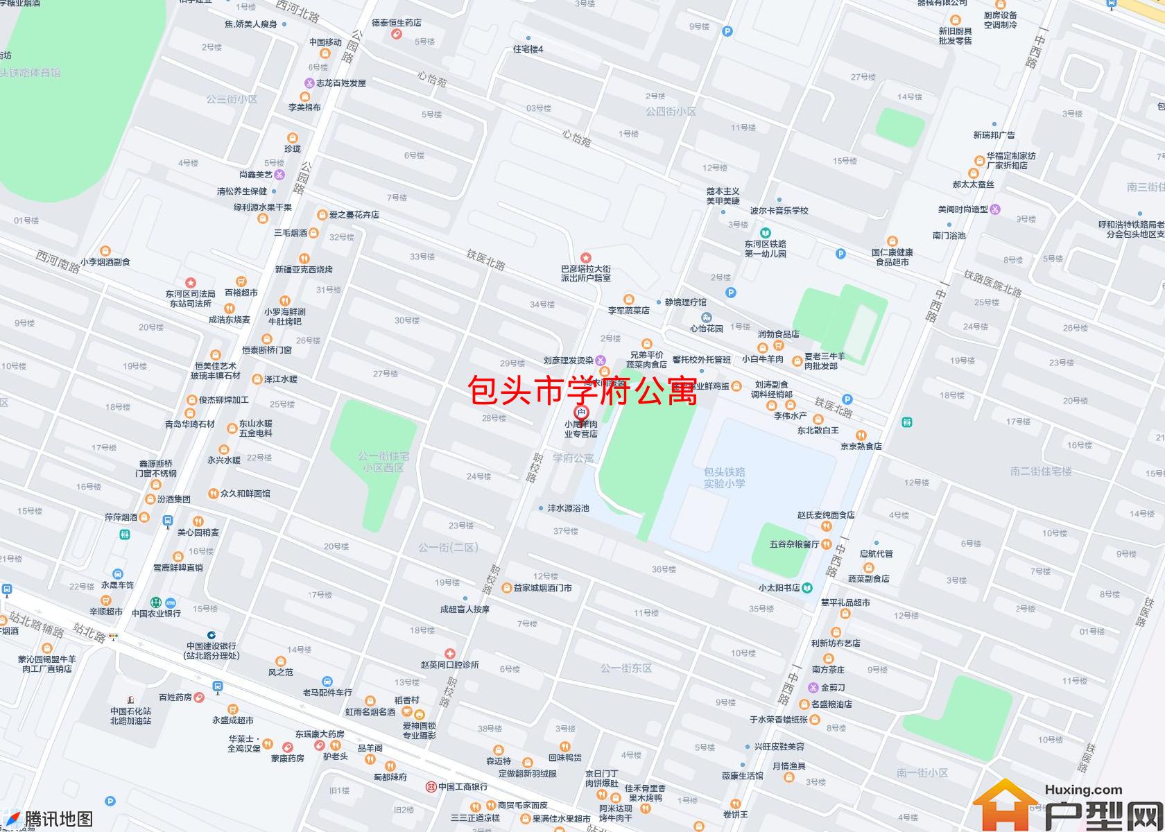学府公寓小区 - 户型网