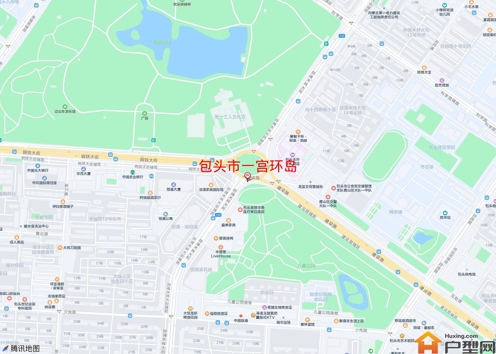 一宫环岛小区 - 户型网
