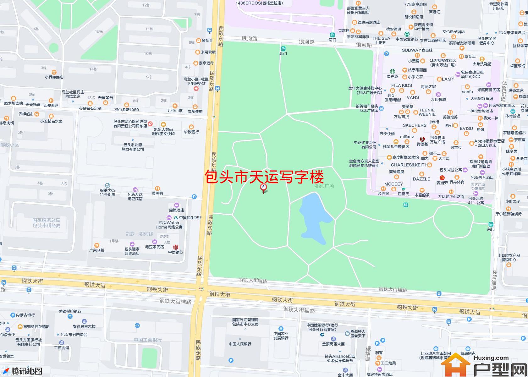 天运写字楼小区 - 户型网