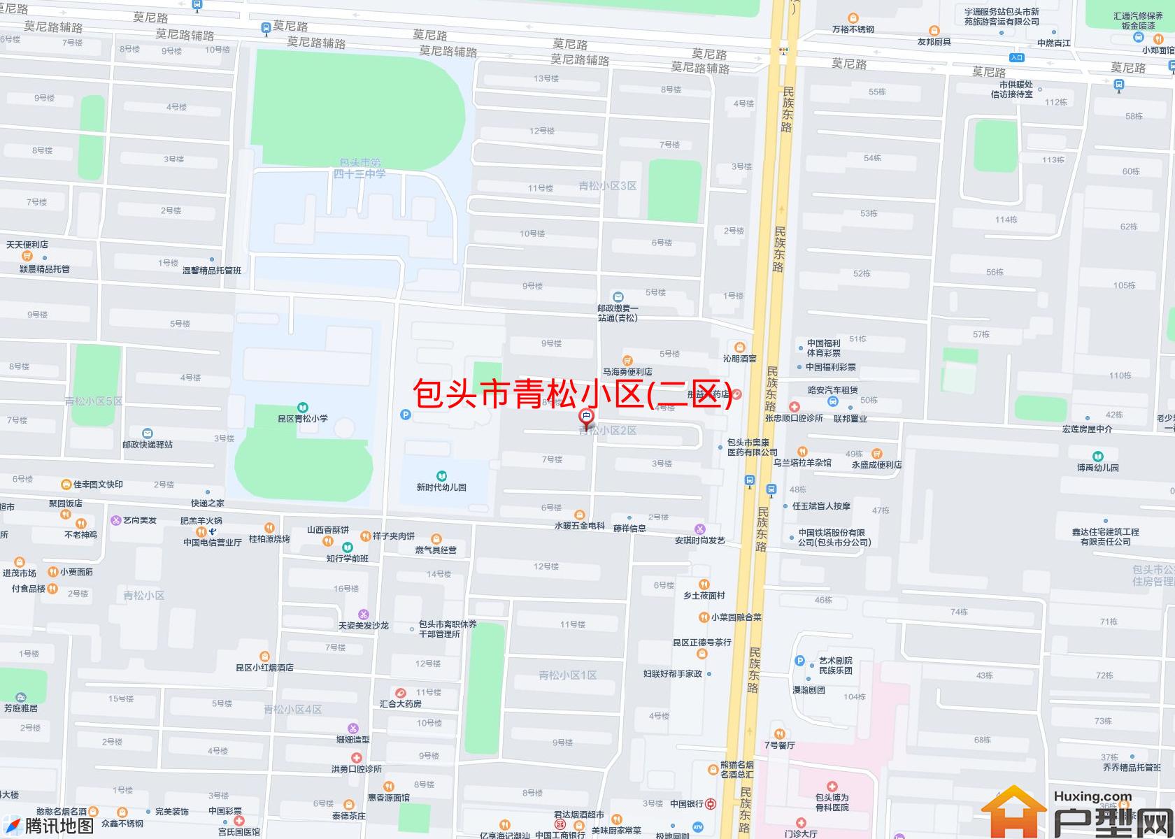 青松小区(二区)小区 - 户型网