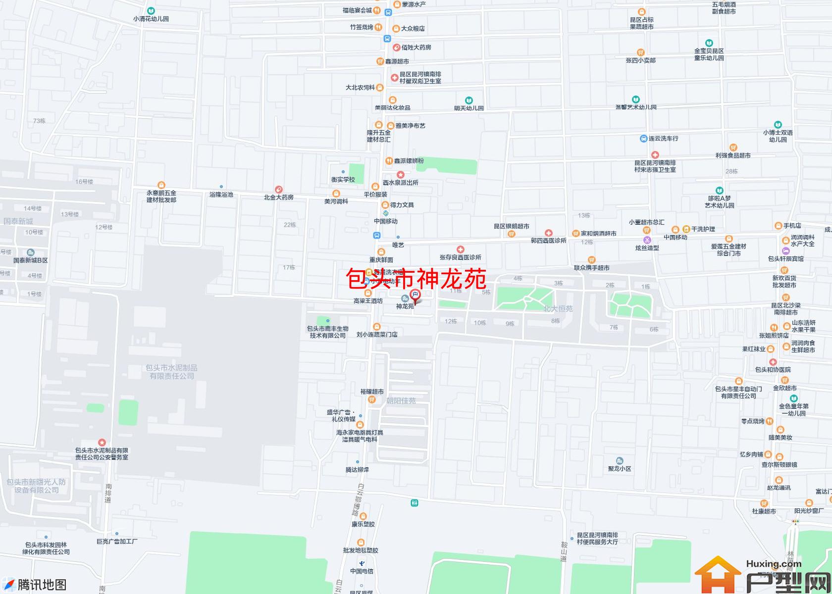 神龙苑小区 - 户型网