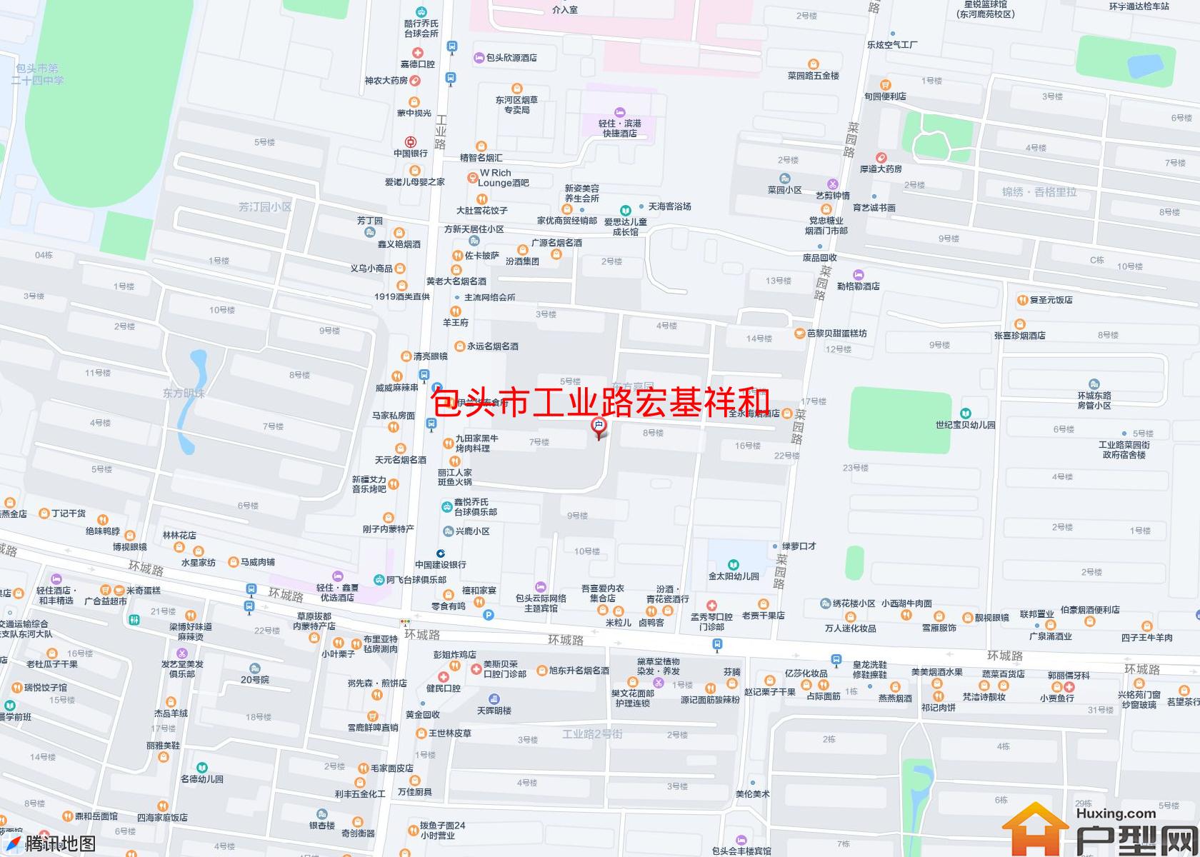 工业路宏基祥和小区 - 户型网