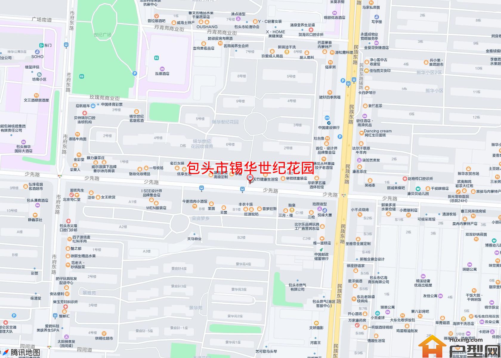锡华世纪花园小区 - 户型网