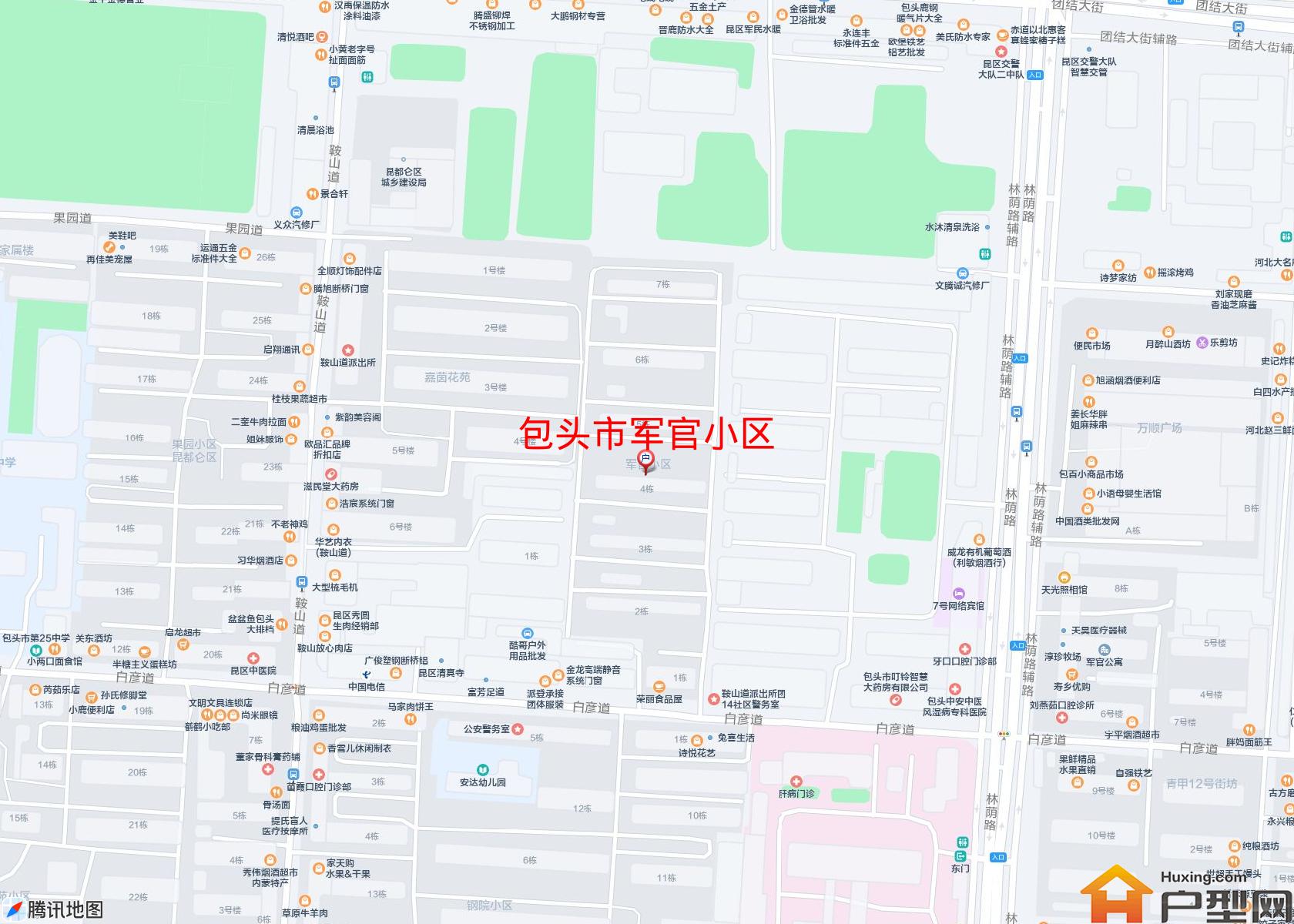 军官小区小区 - 户型网