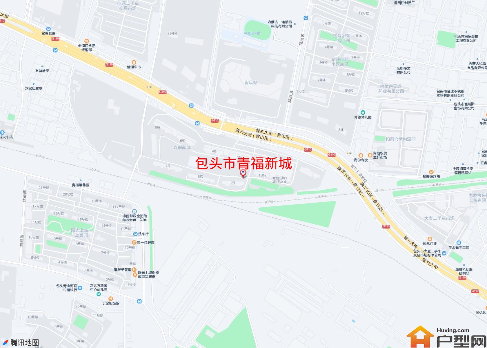 青福新城小区 - 户型网