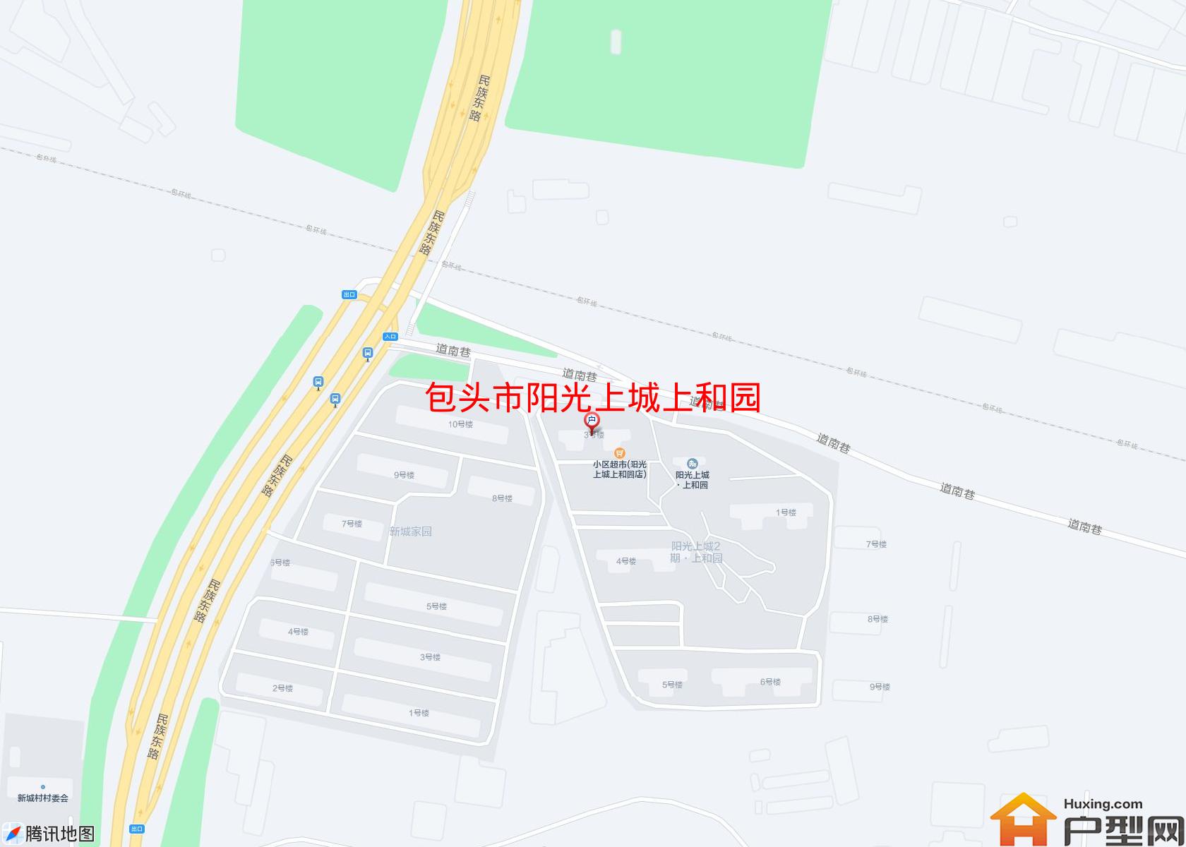 阳光上城上和园小区 - 户型网