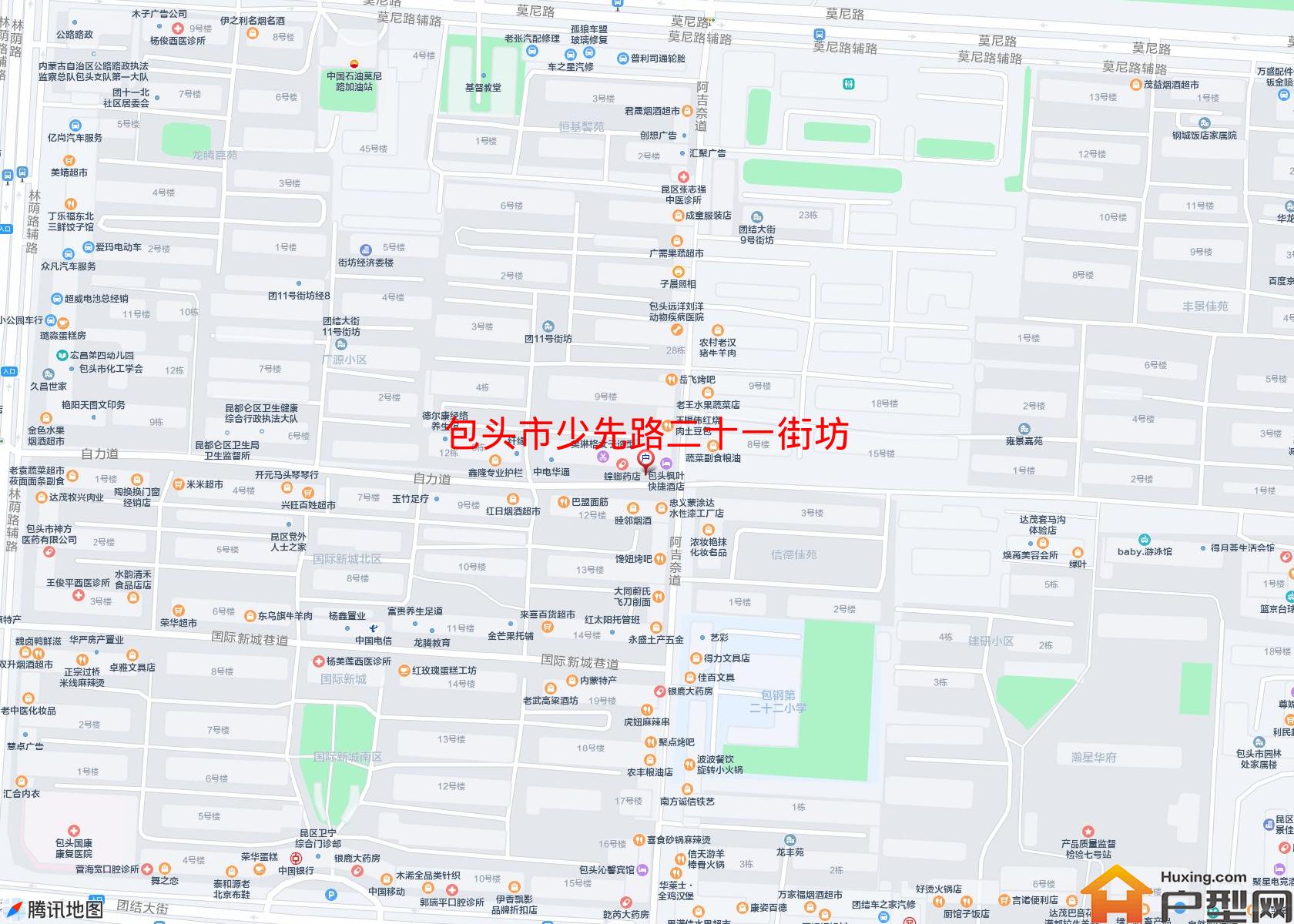 少先路二十一街坊小区 - 户型网