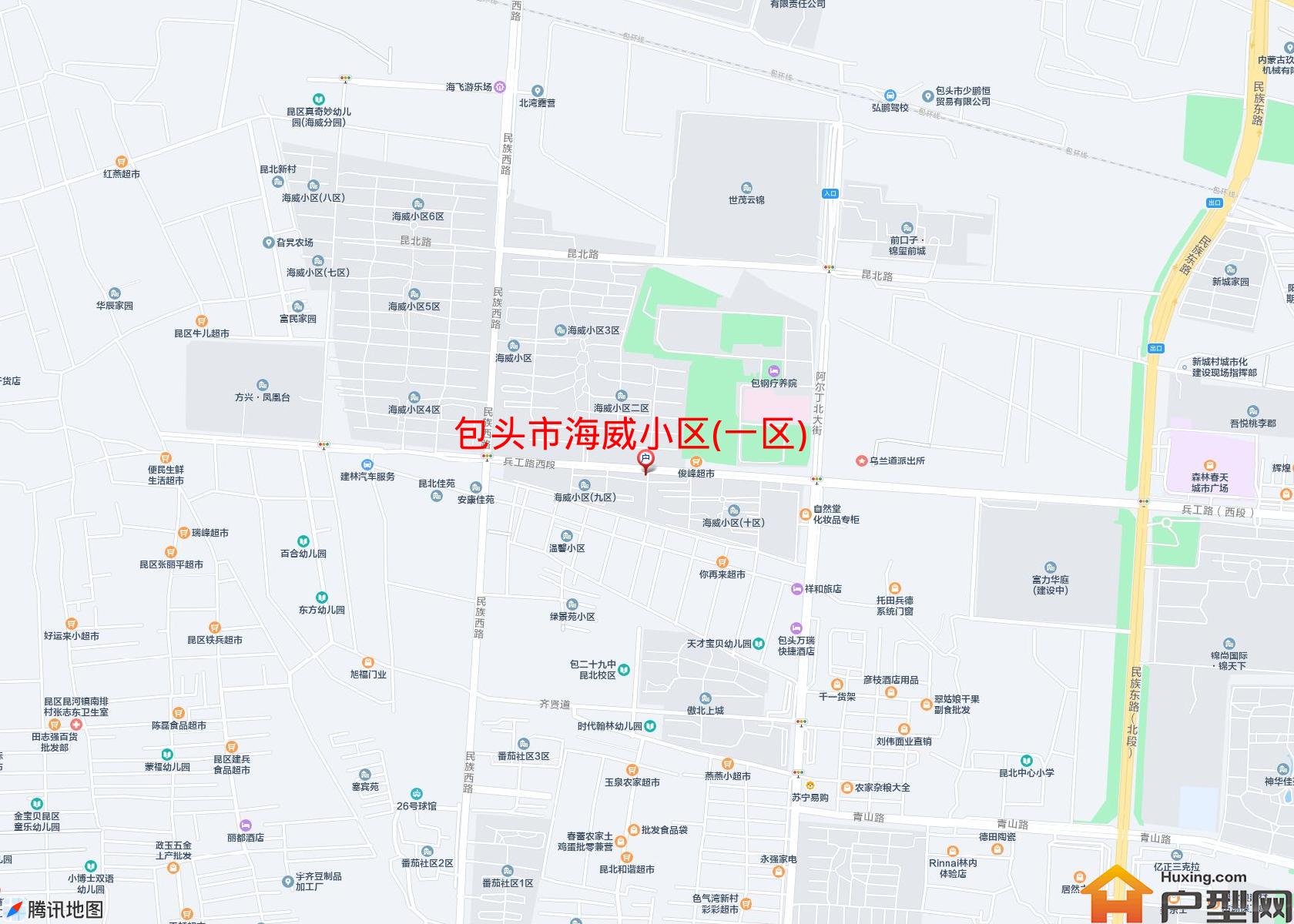 海威小区(一区)小区 - 户型网