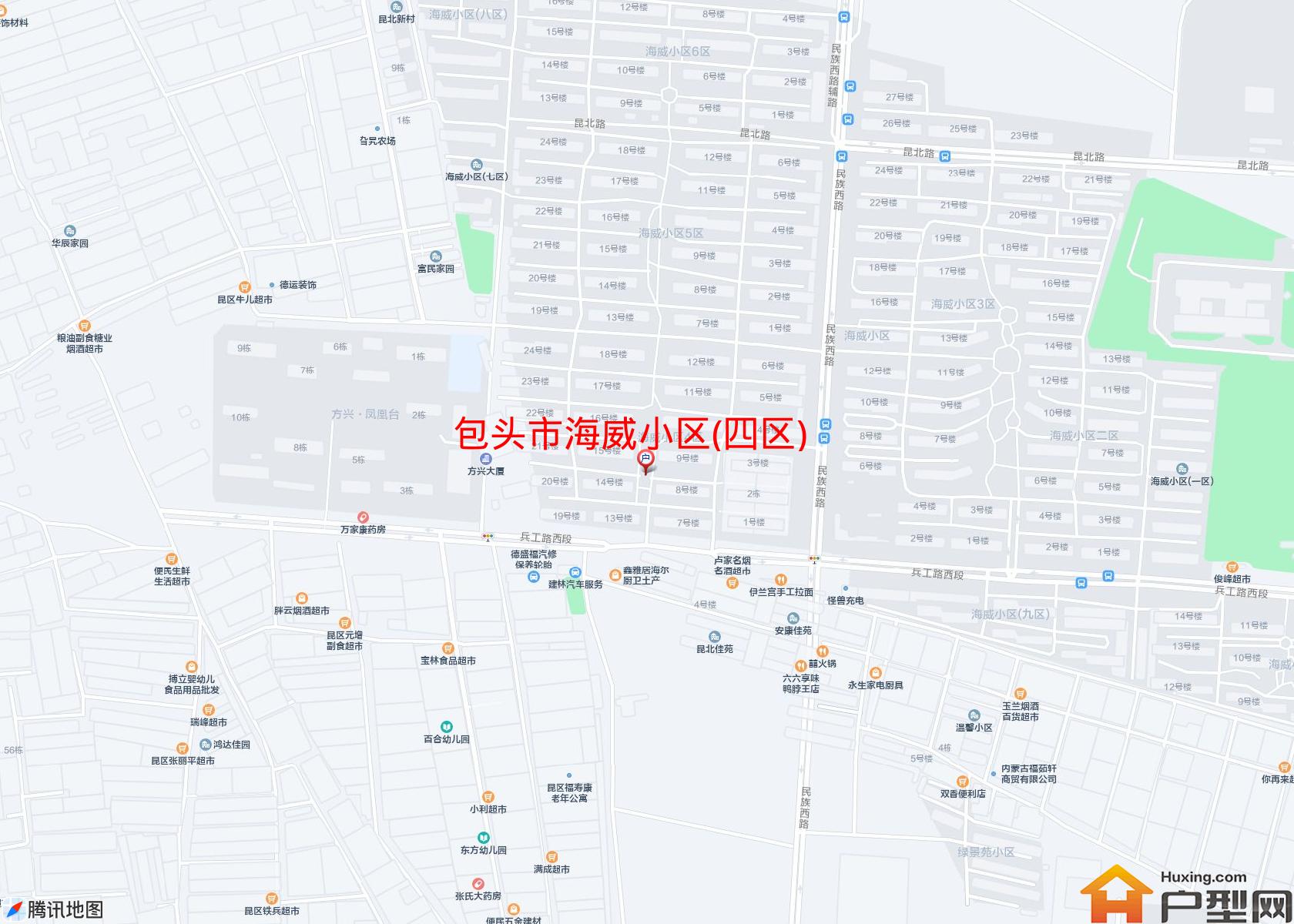 海威小区(四区)小区 - 户型网