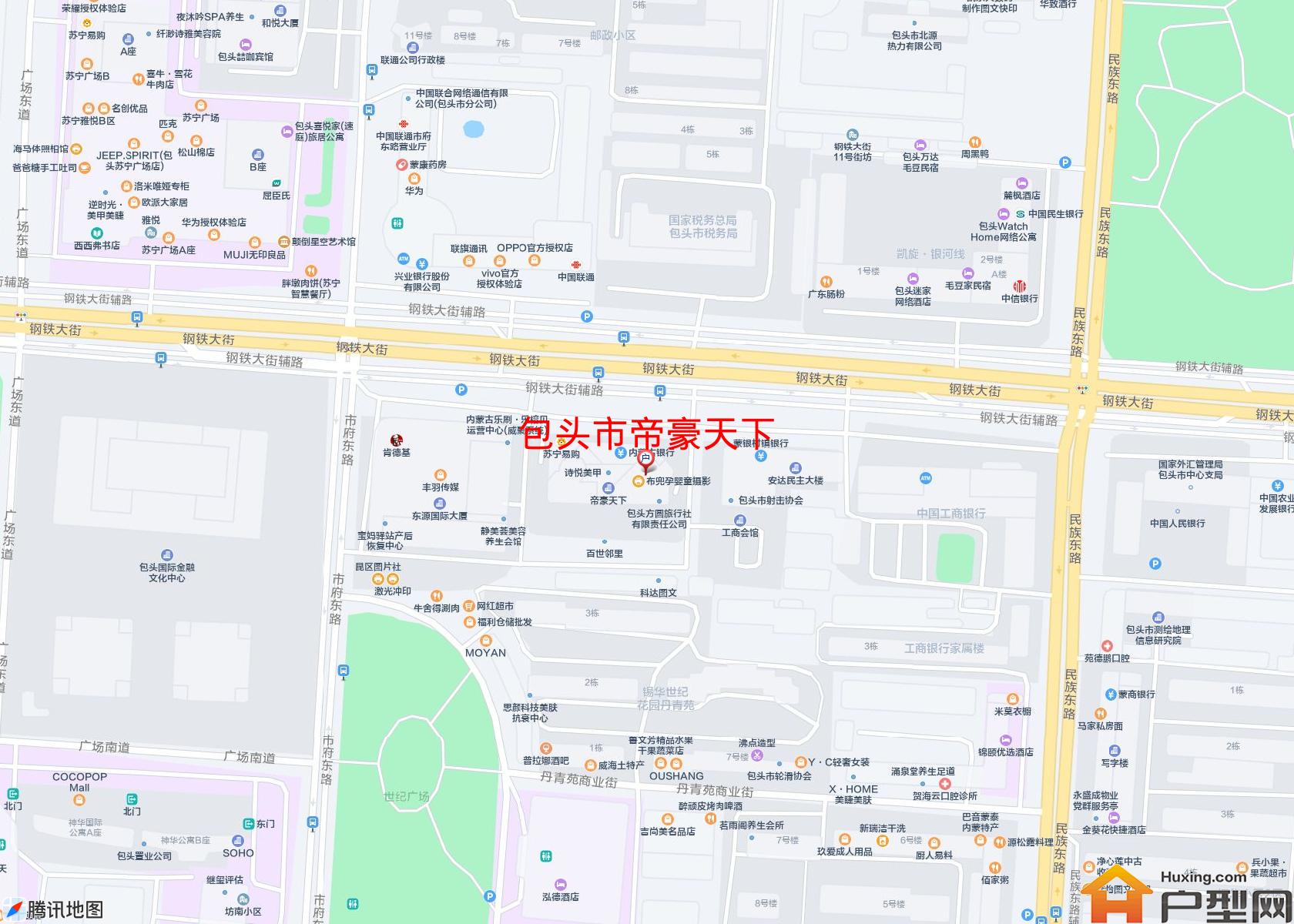 帝豪天下小区 - 户型网