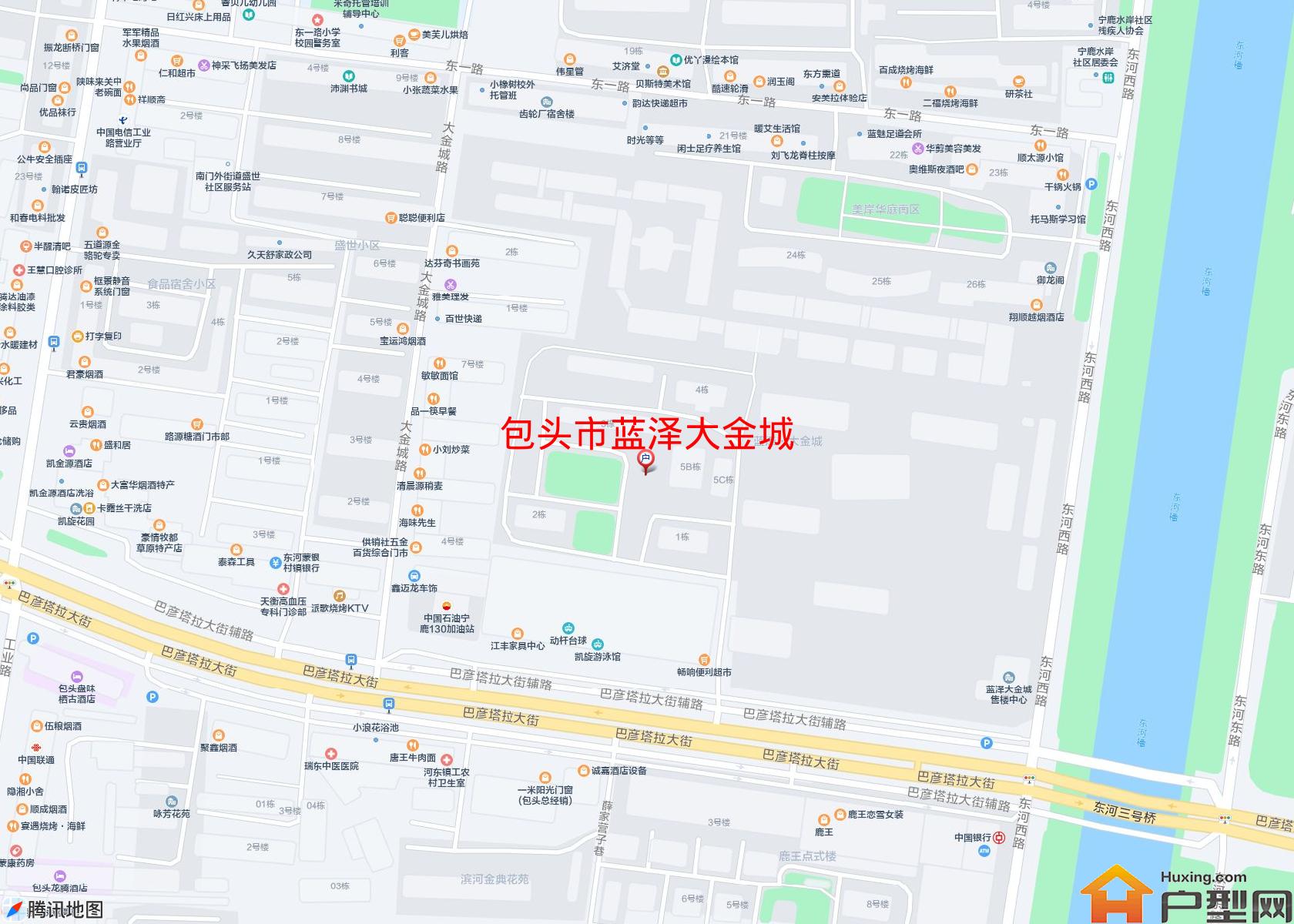 蓝泽大金城小区 - 户型网