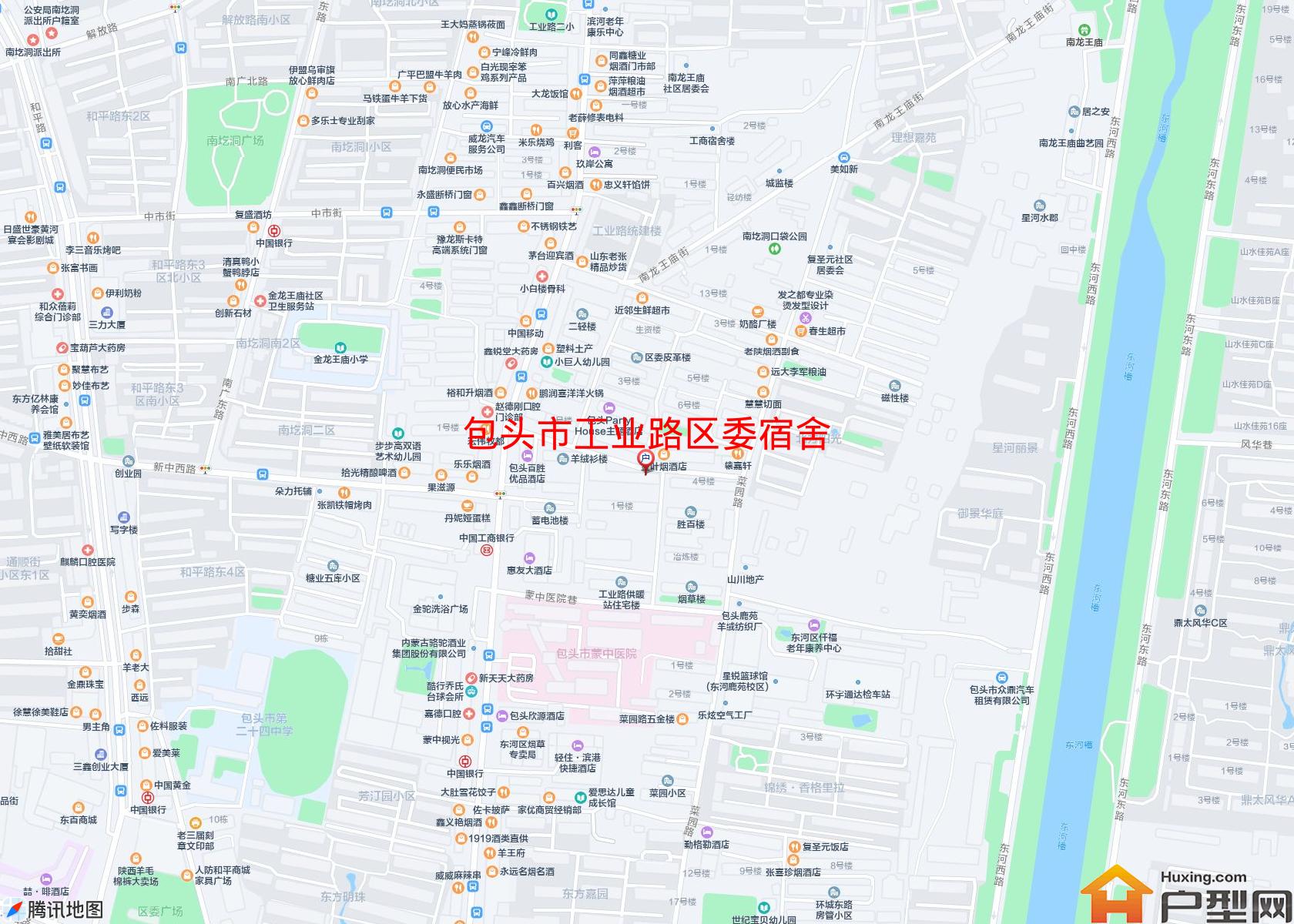 工业路区委宿舍小区 - 户型网