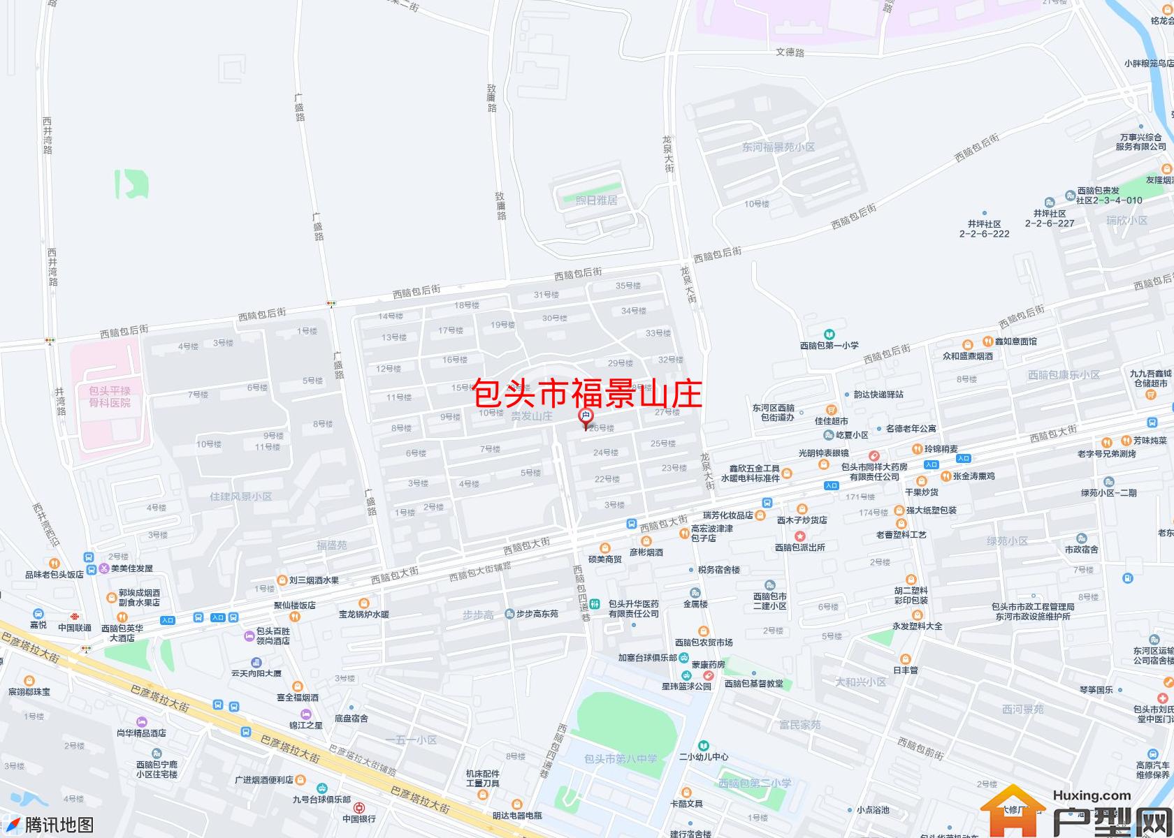 福景山庄小区 - 户型网