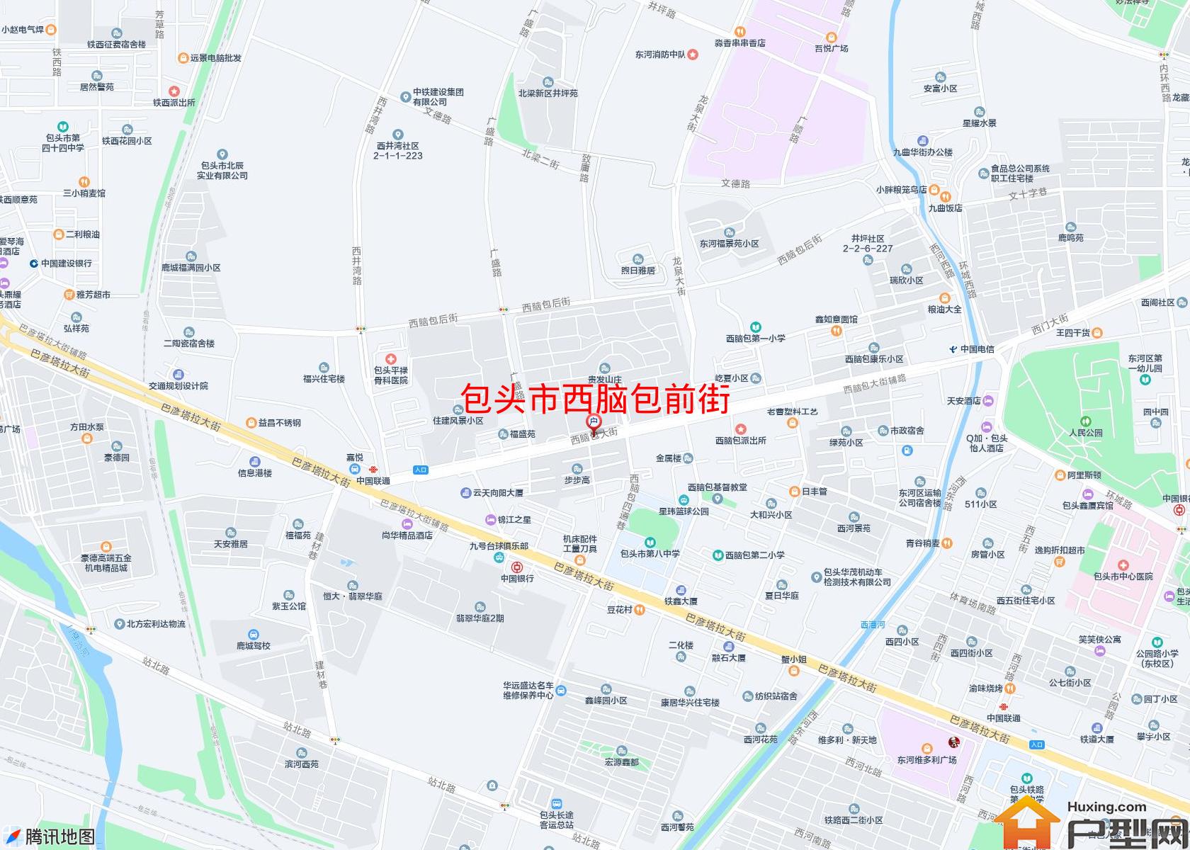 西脑包前街小区 - 户型网