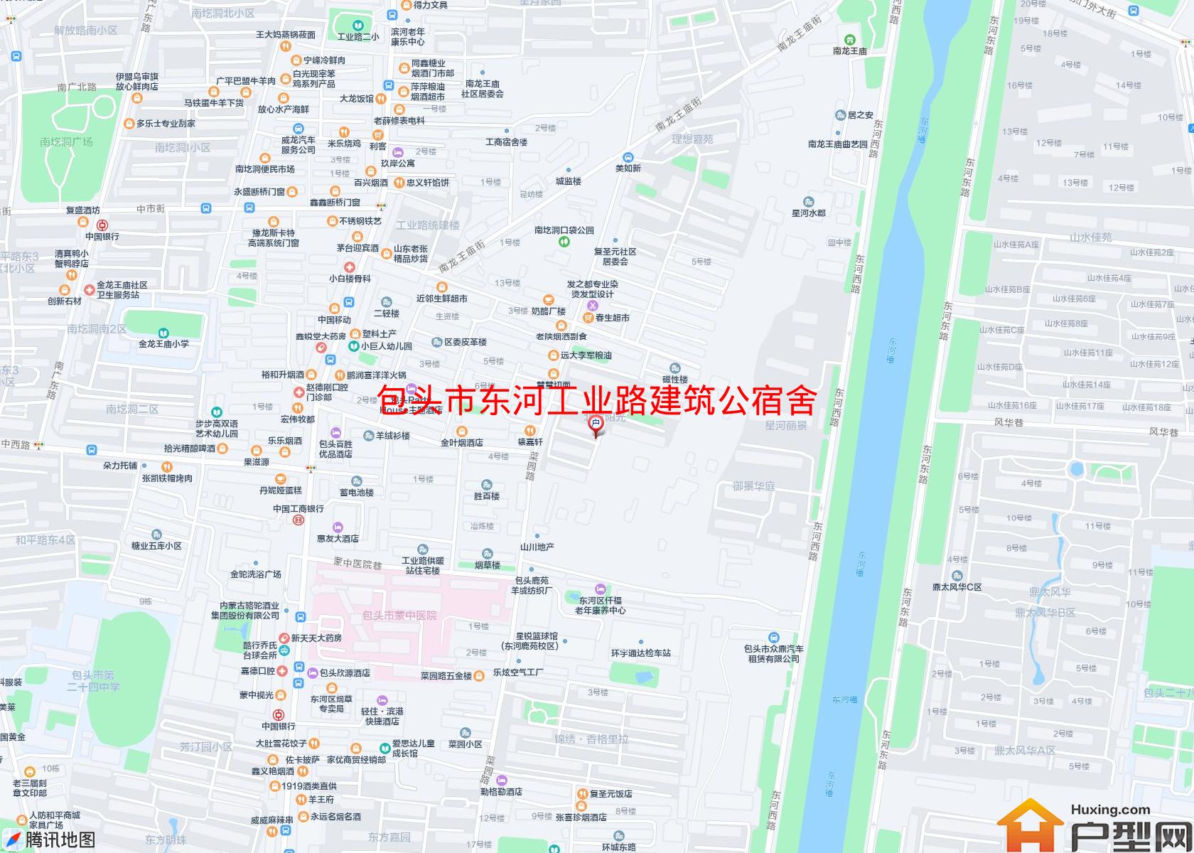 东河工业路建筑公宿舍小区 - 户型网