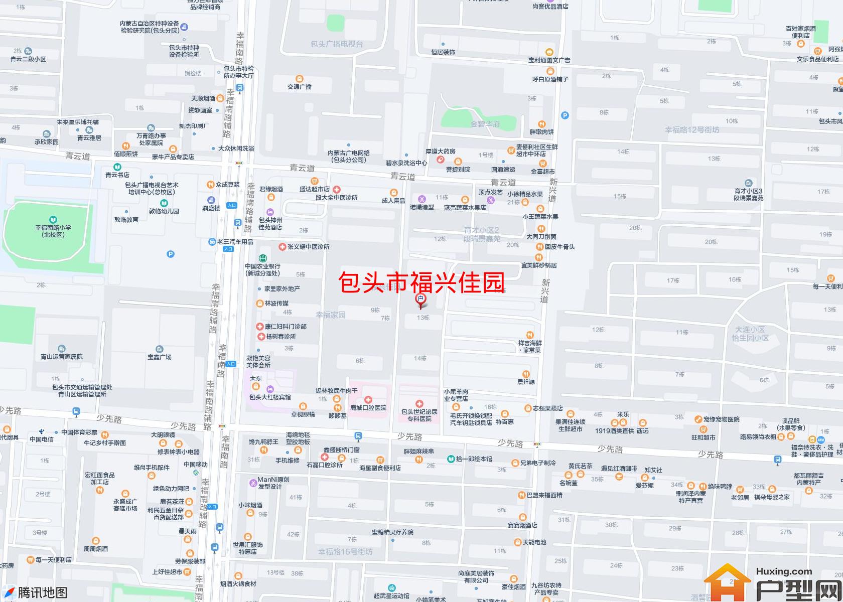 福兴佳园小区 - 户型网