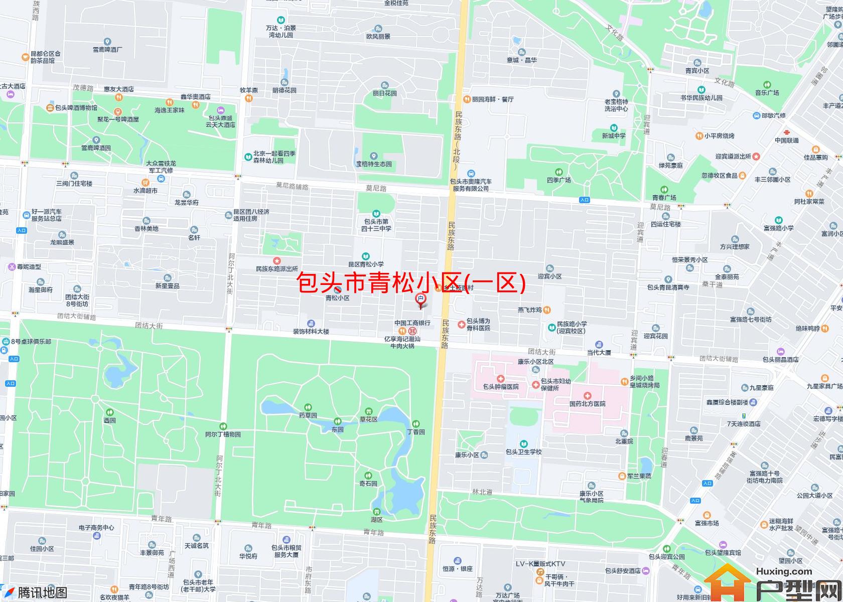 青松小区(一区)小区 - 户型网