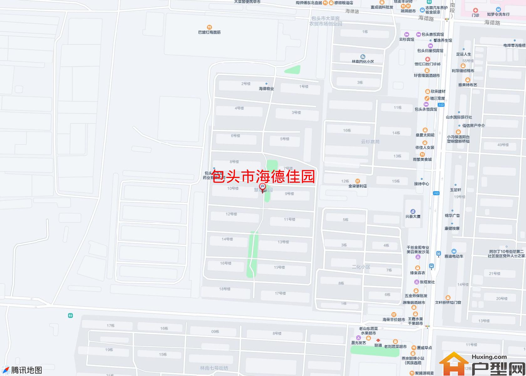 海德佳园小区 - 户型网