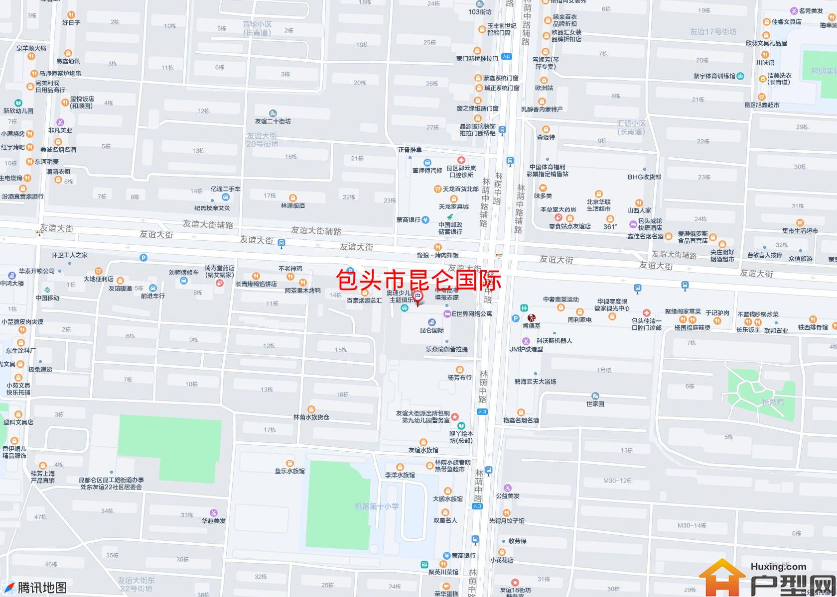 昆仑国际小区 - 户型网