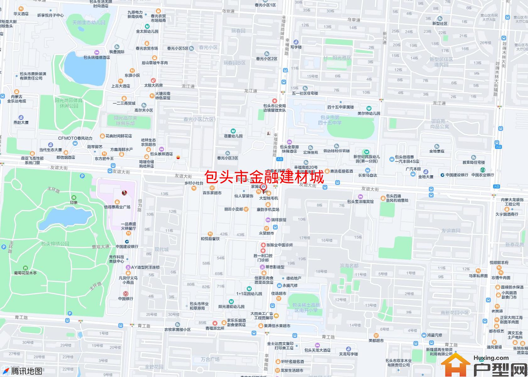 金融建材城小区 - 户型网