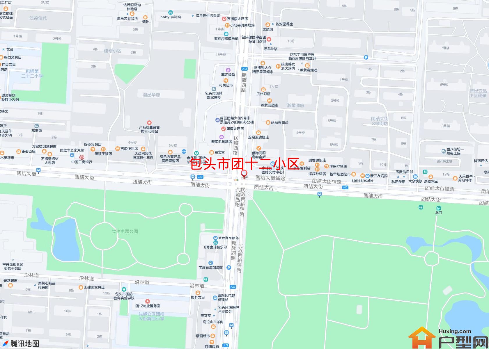 团十二小区小区 - 户型网