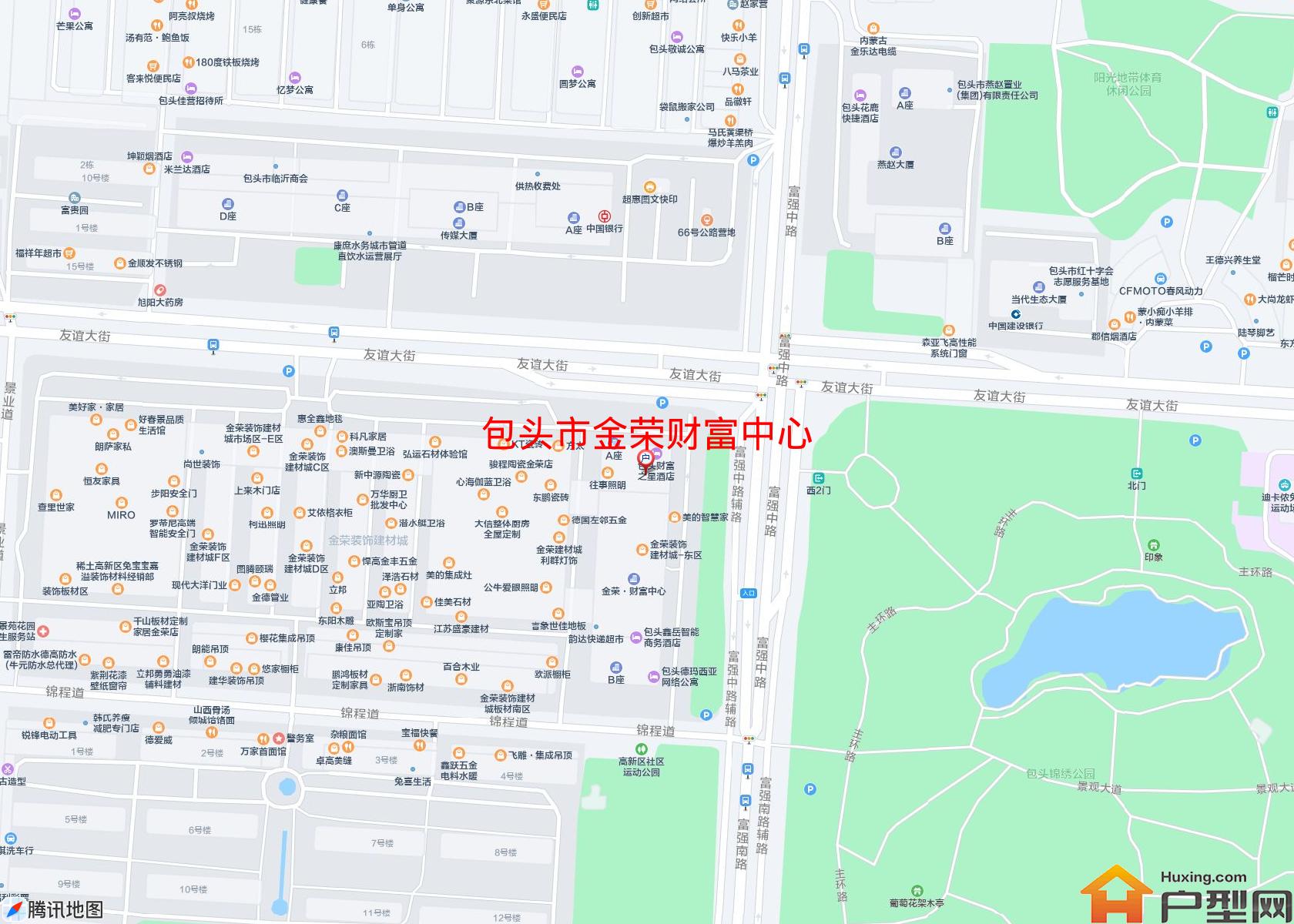 金荣财富中心小区 - 户型网
