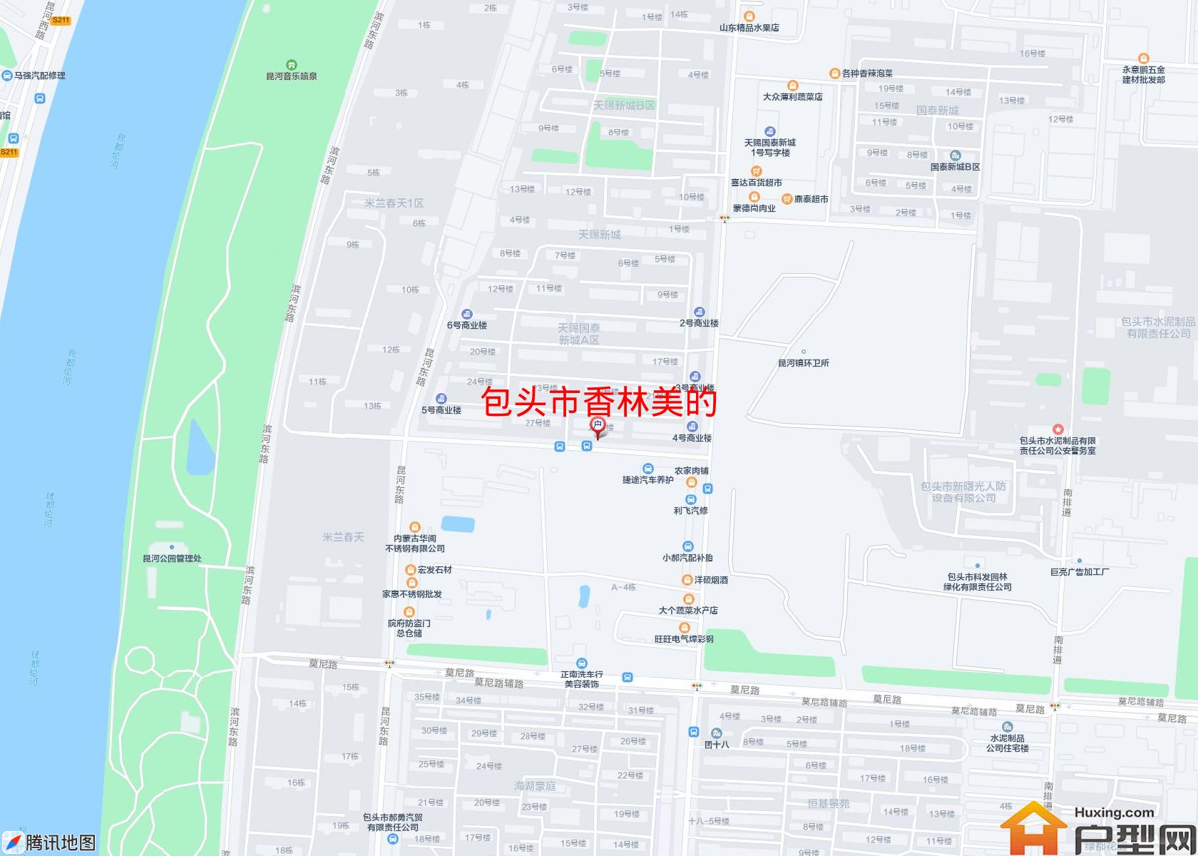 香林美的小区 - 户型网