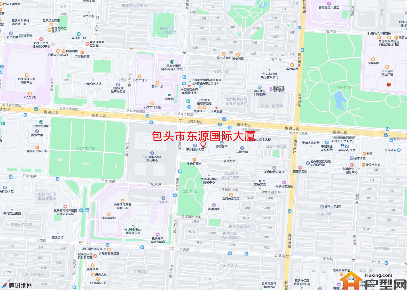 东源国际大厦小区 - 户型网