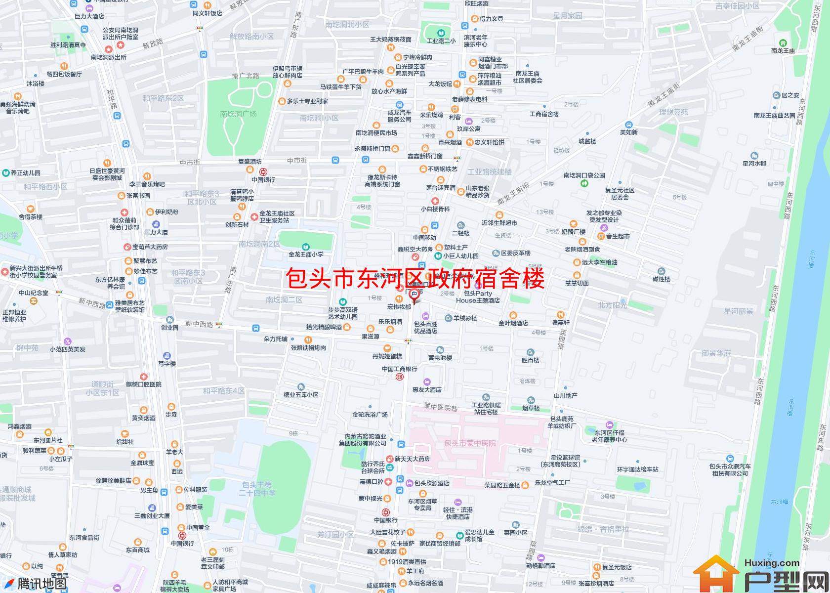 东河区政府宿舍楼小区 - 户型网