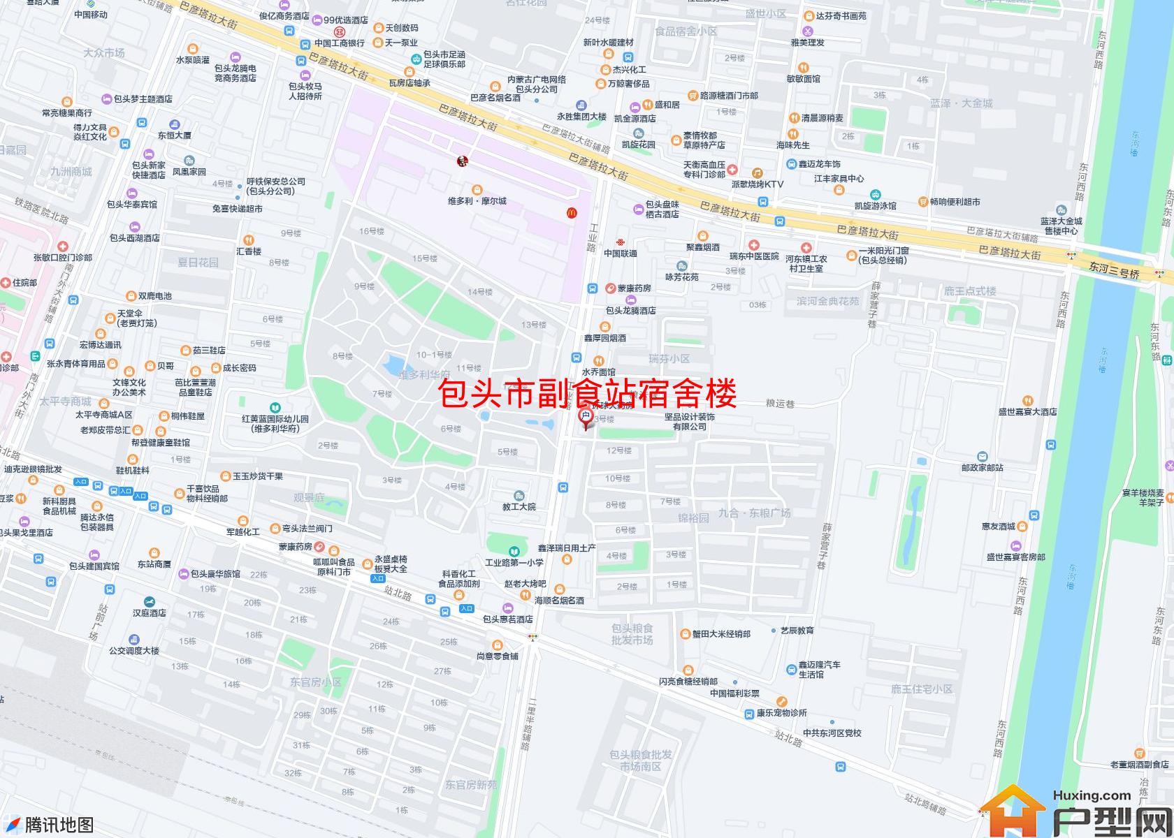 副食站宿舍楼小区 - 户型网
