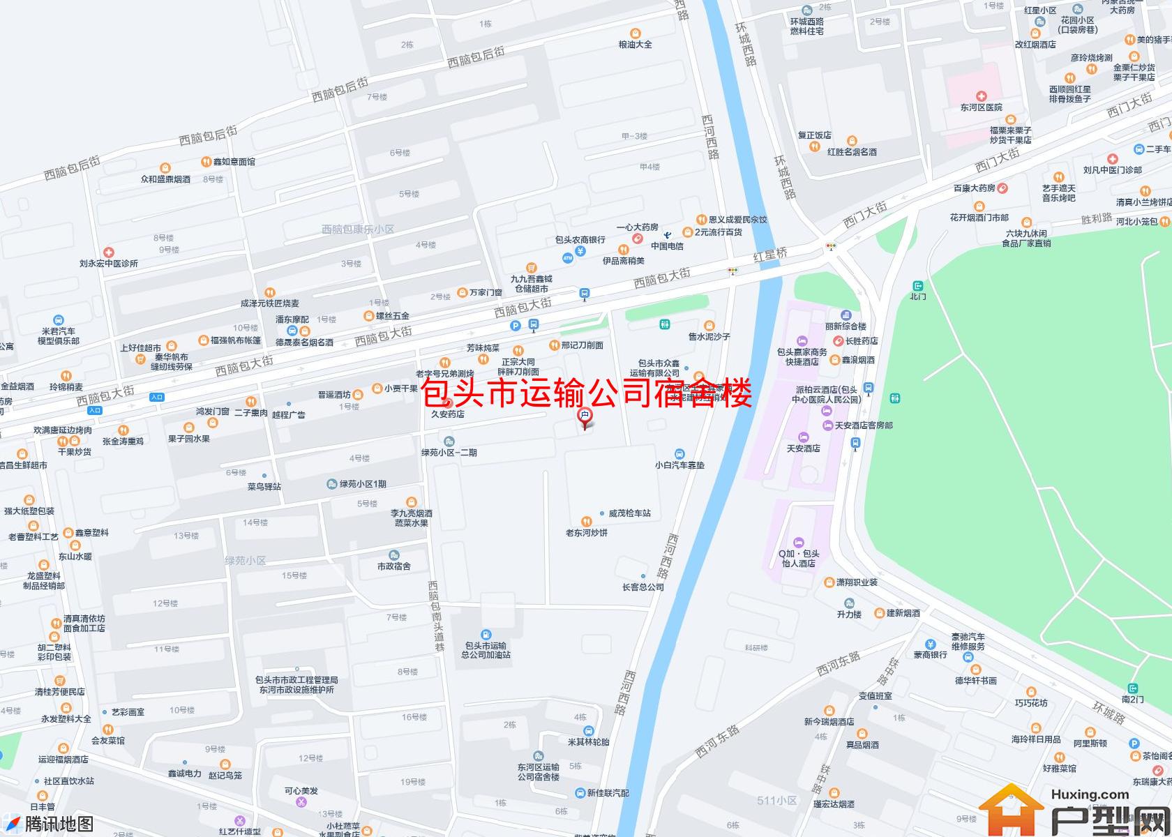 运输公司宿舍楼小区 - 户型网