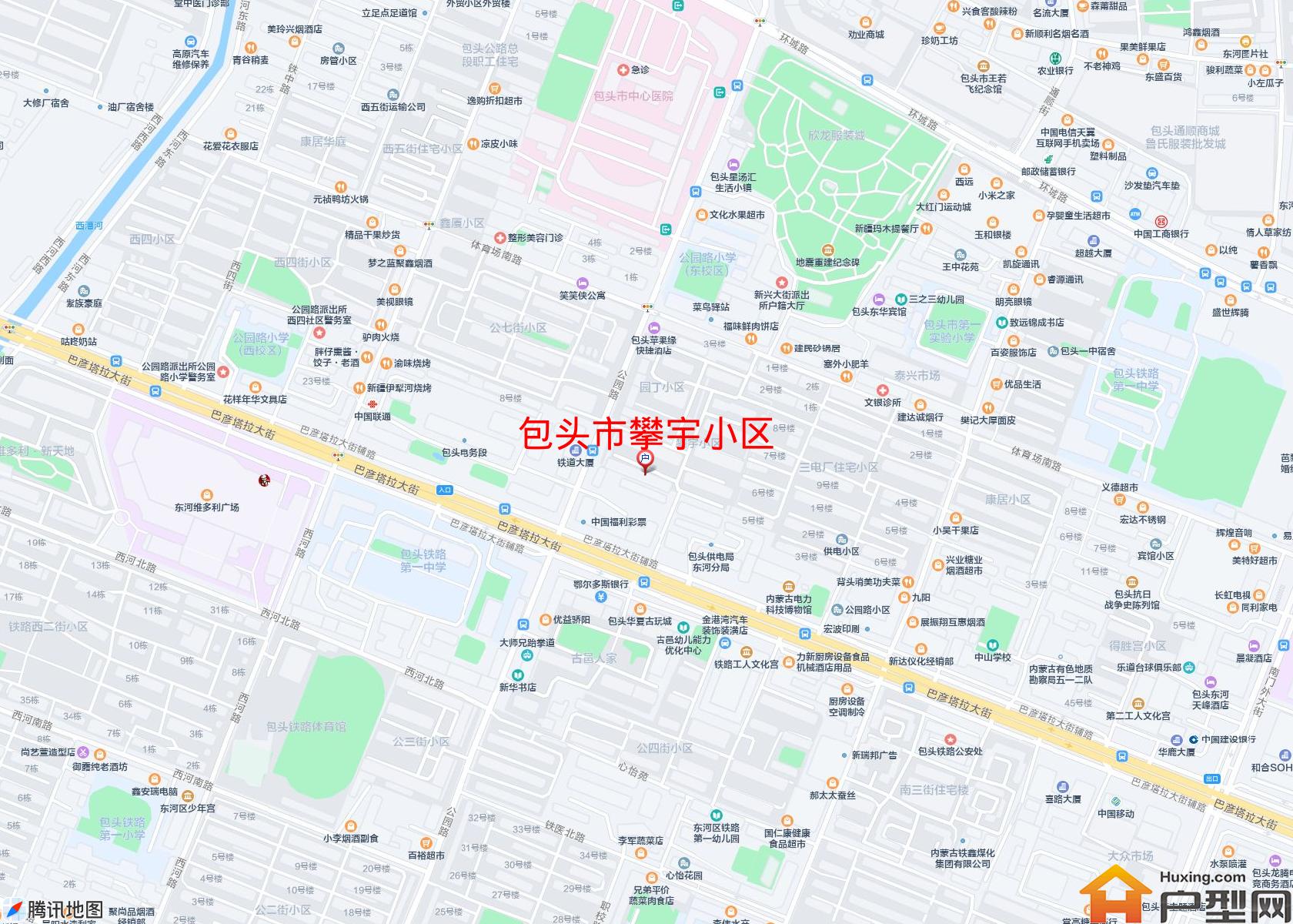 攀宇小区小区 - 户型网