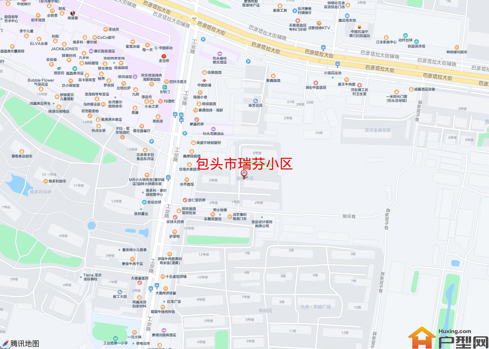 瑞芬小区小区 - 户型网