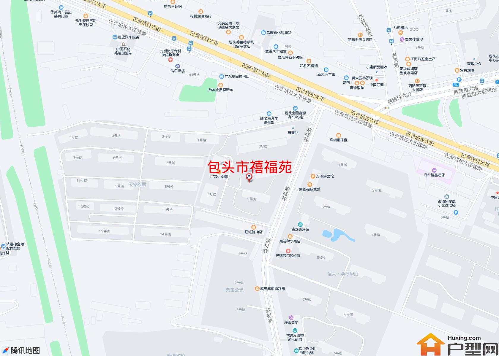 禧福苑小区 - 户型网