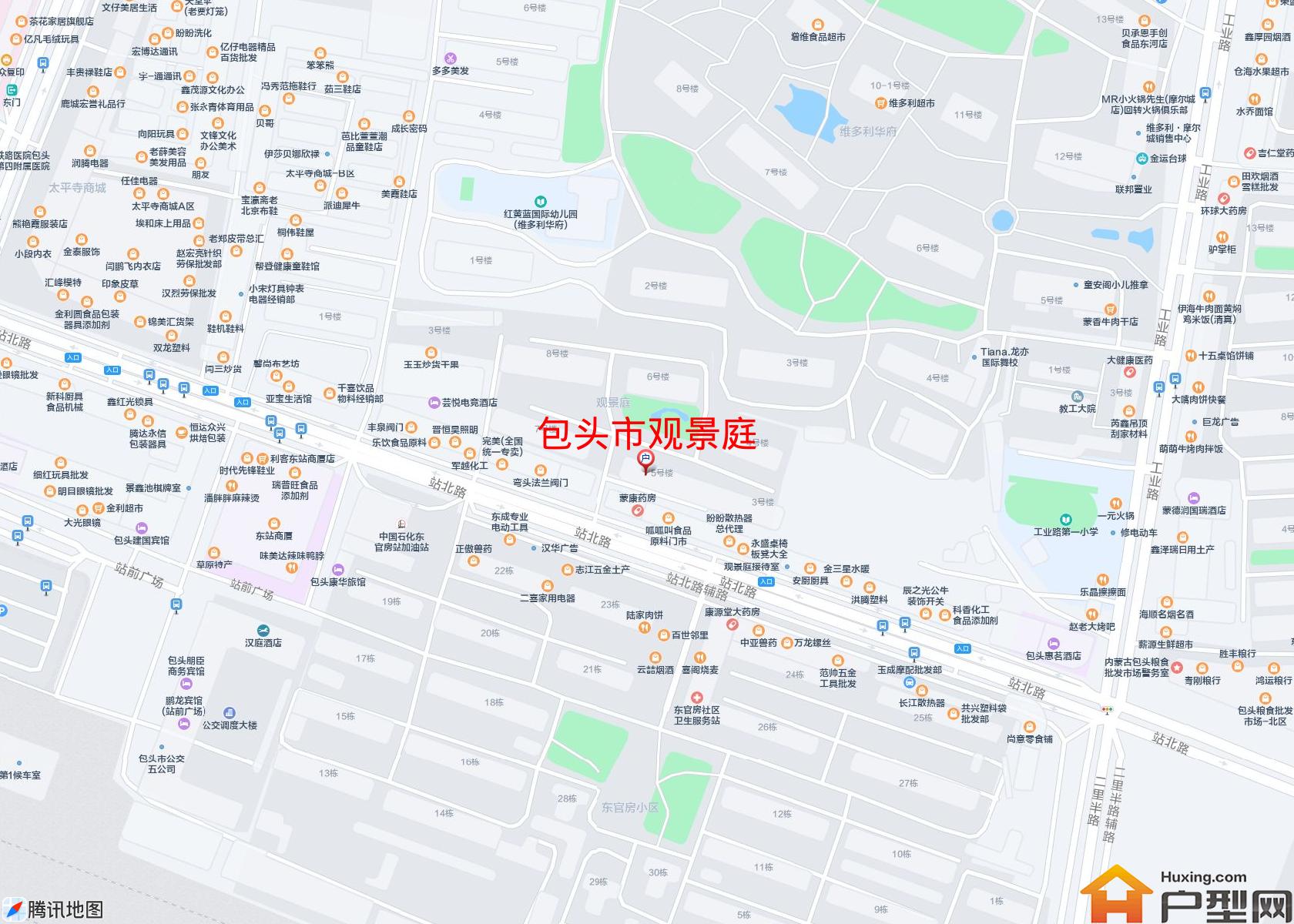 观景庭小区 - 户型网