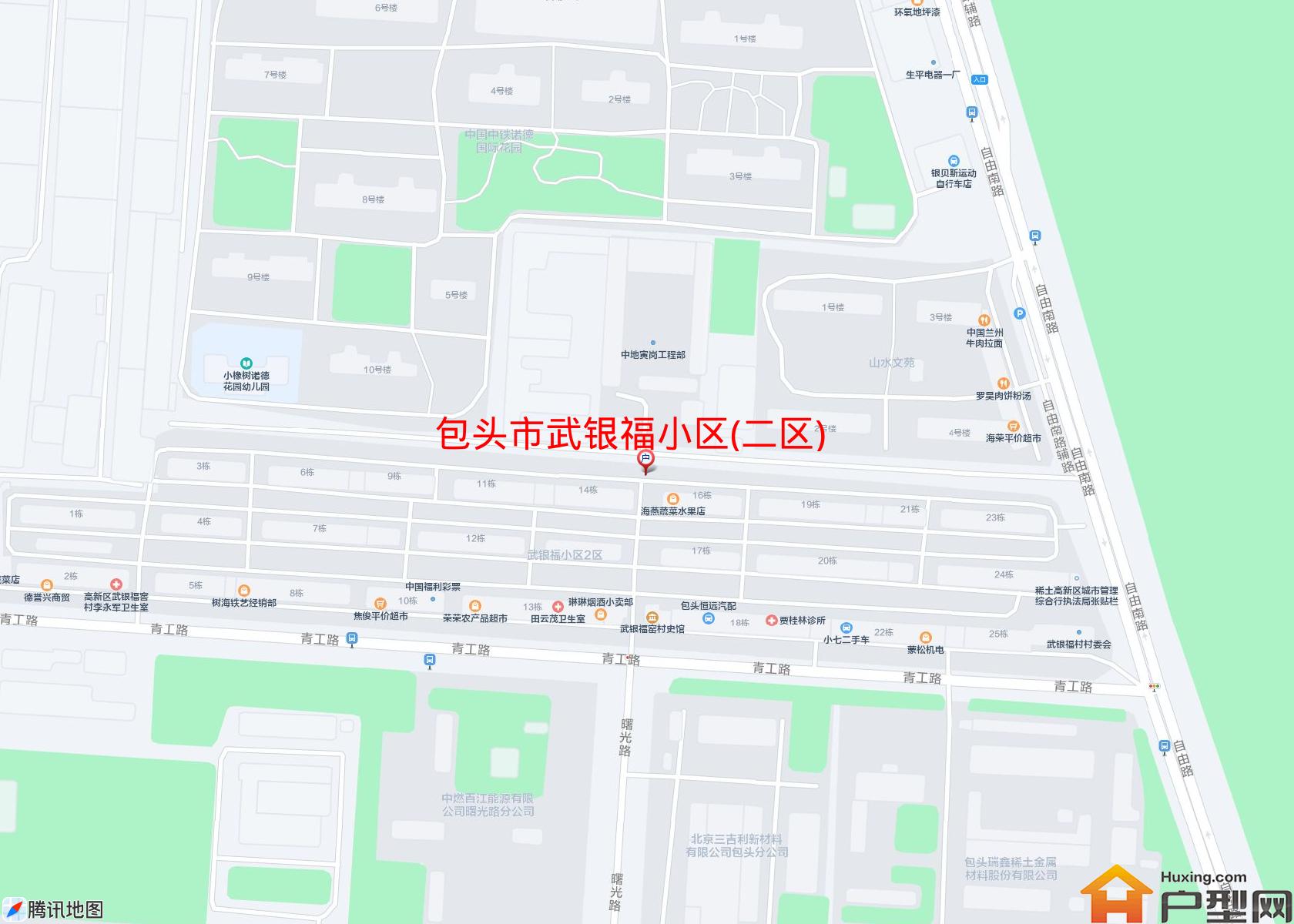 武银福小区(二区)小区 - 户型网