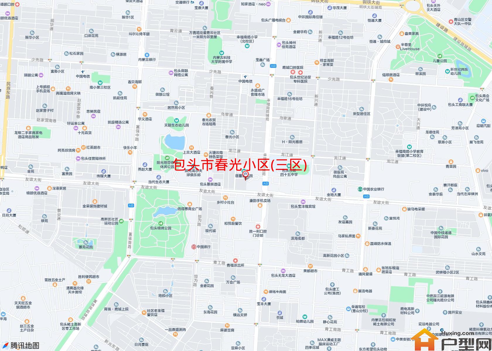 春光小区(三区)小区 - 户型网