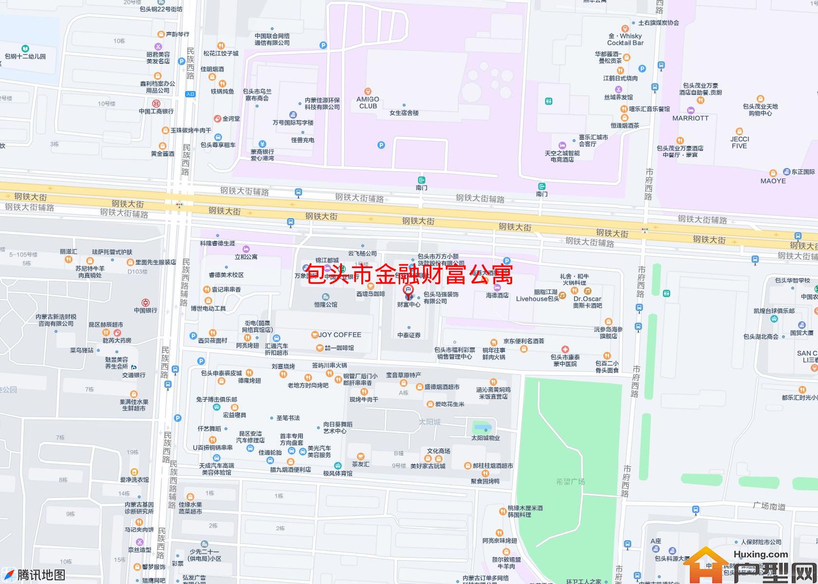 金融财富公寓小区 - 户型网