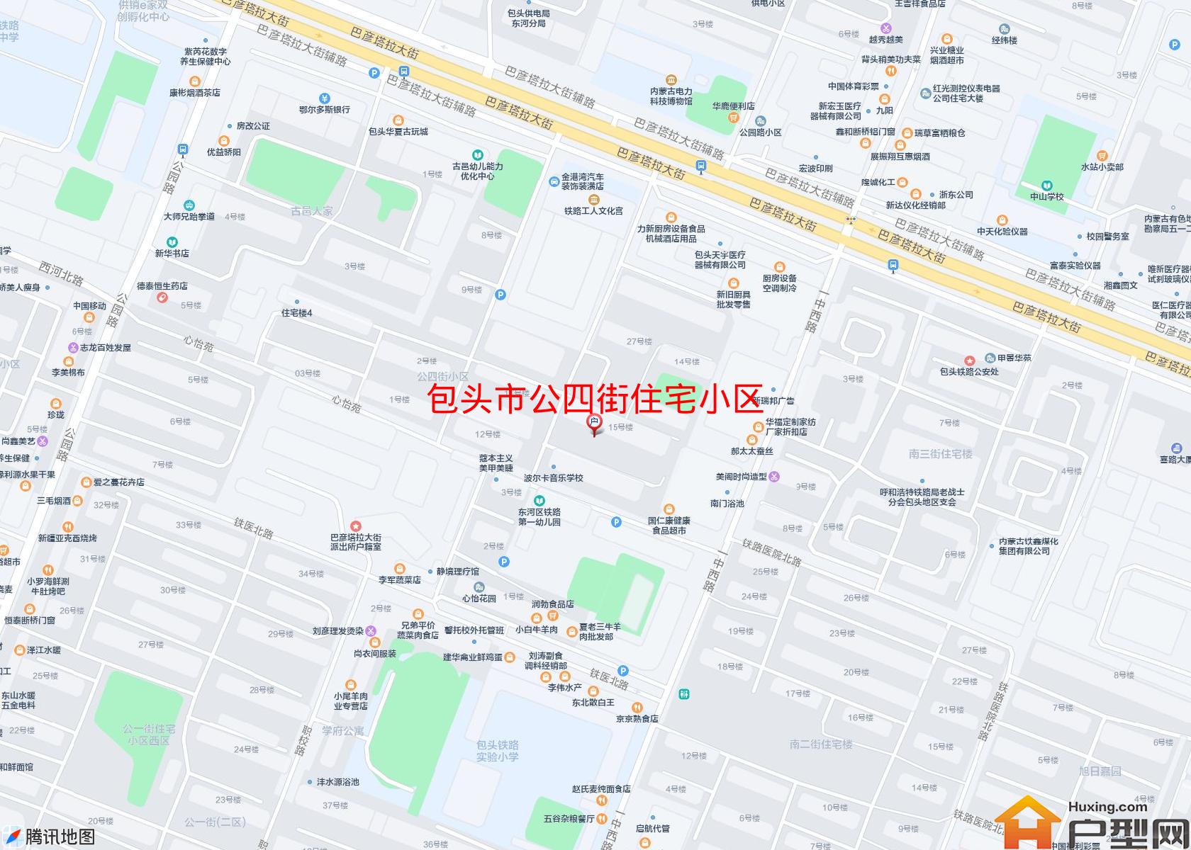 公四街住宅小区小区 - 户型网