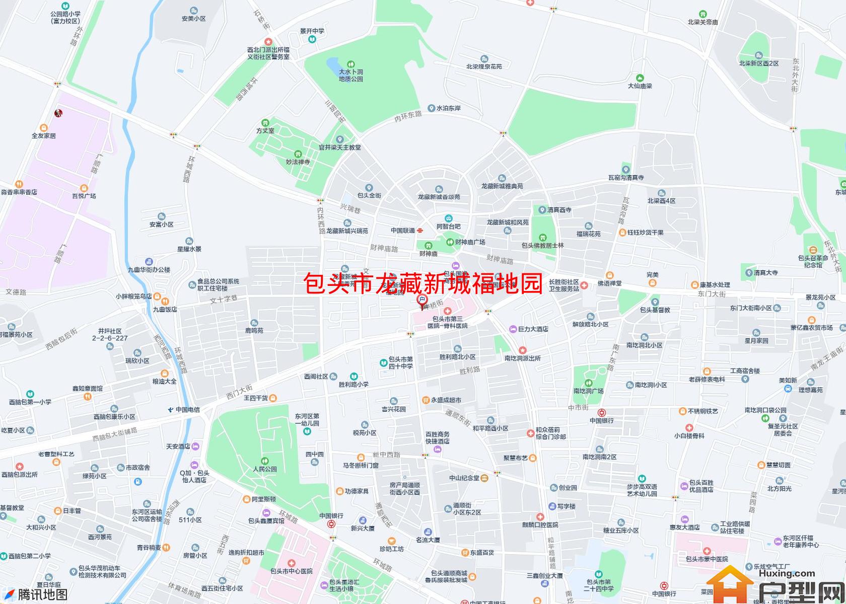 龙藏新城福地园小区 - 户型网