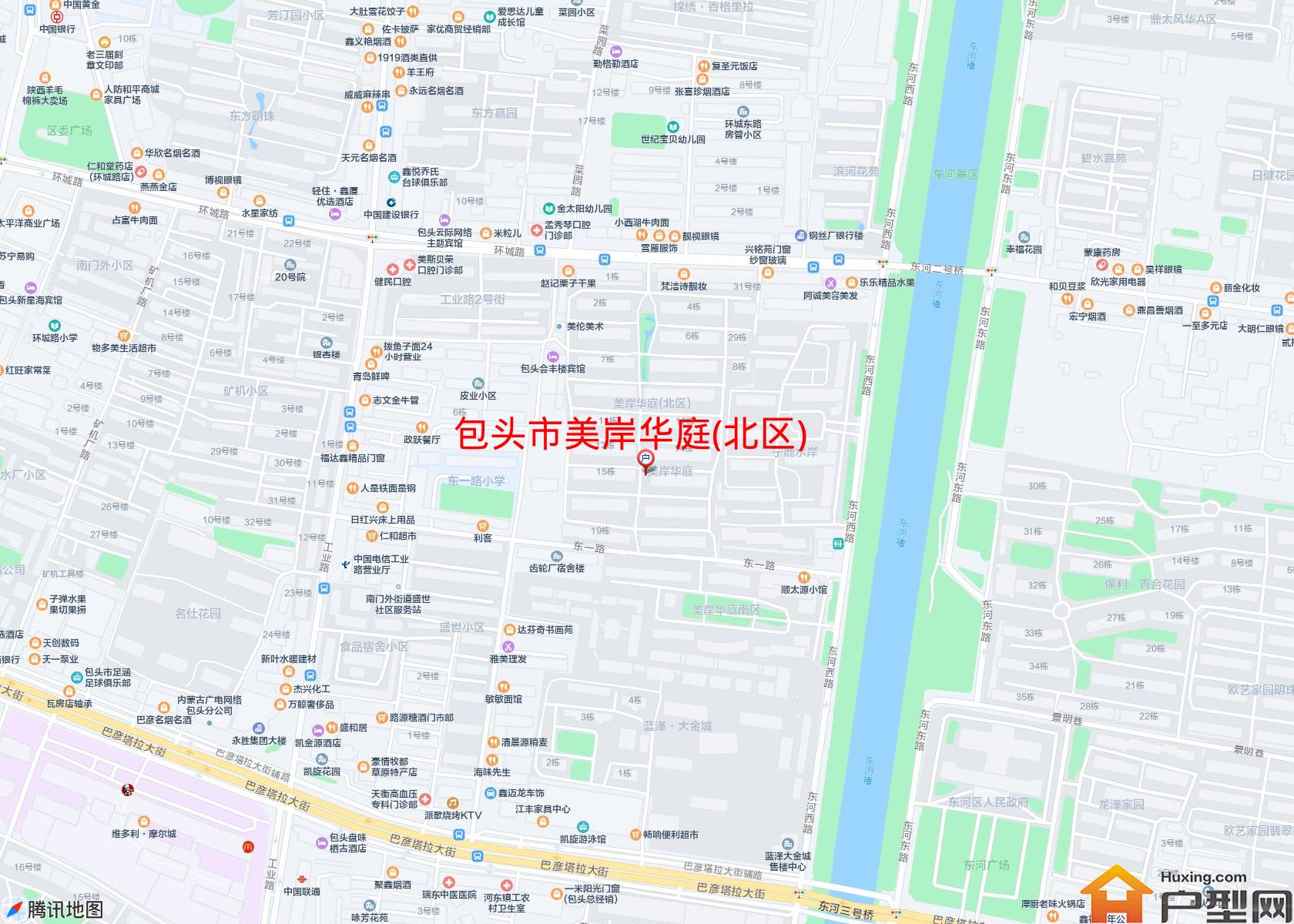 美岸华庭(北区)小区 - 户型网