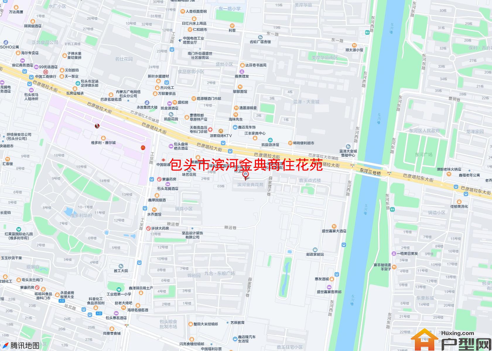 滨河金典商住花苑小区 - 户型网
