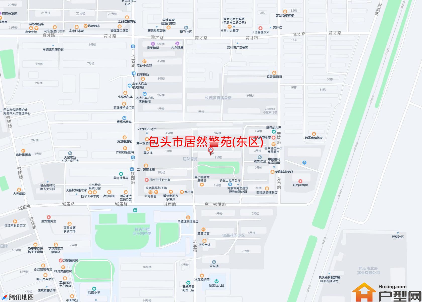 居然警苑(东区)小区 - 户型网