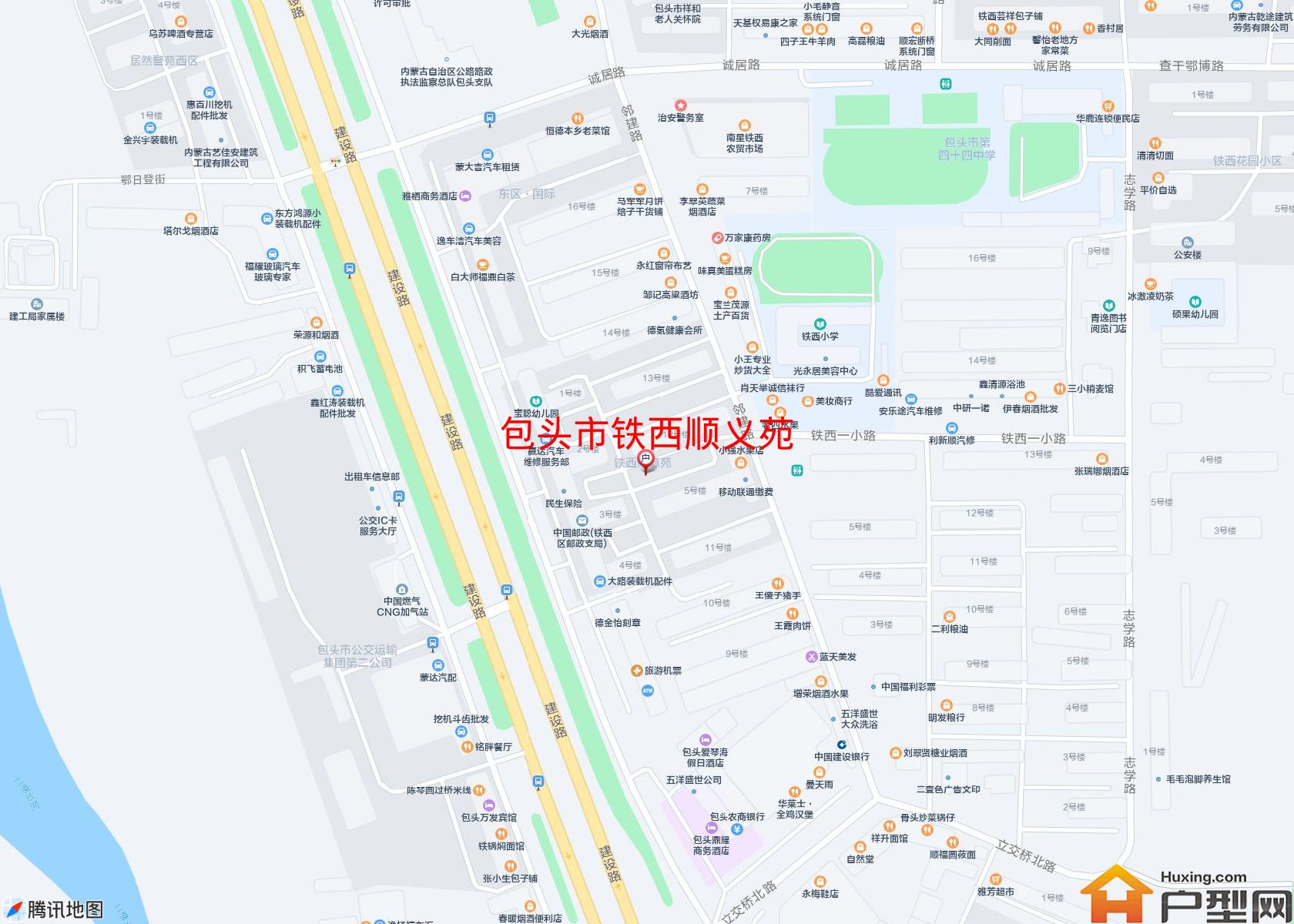 铁西顺义苑小区 - 户型网