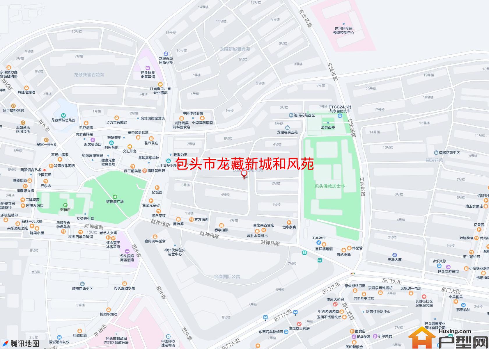 龙藏新城和风苑小区 - 户型网