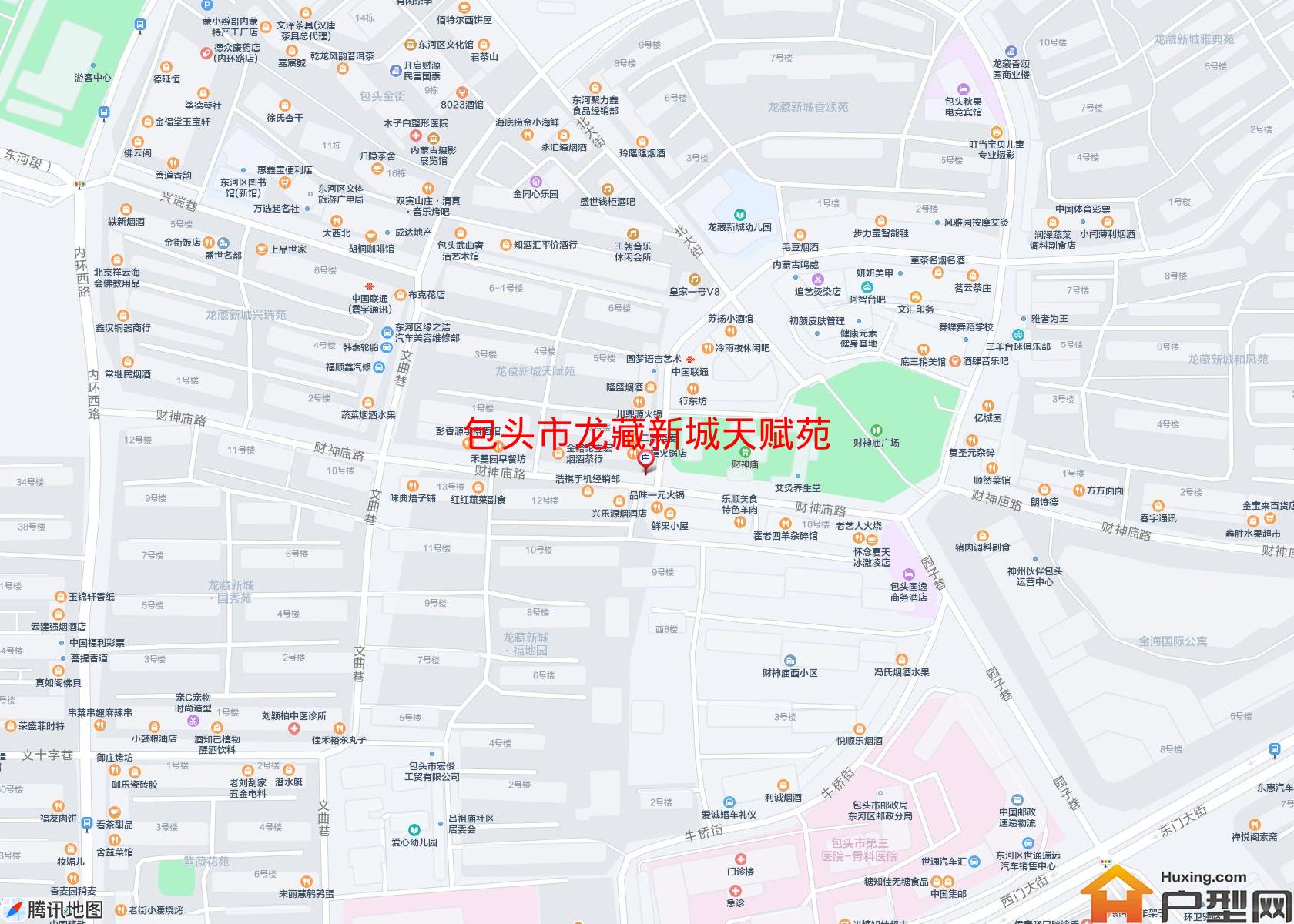 龙藏新城天赋苑小区 - 户型网